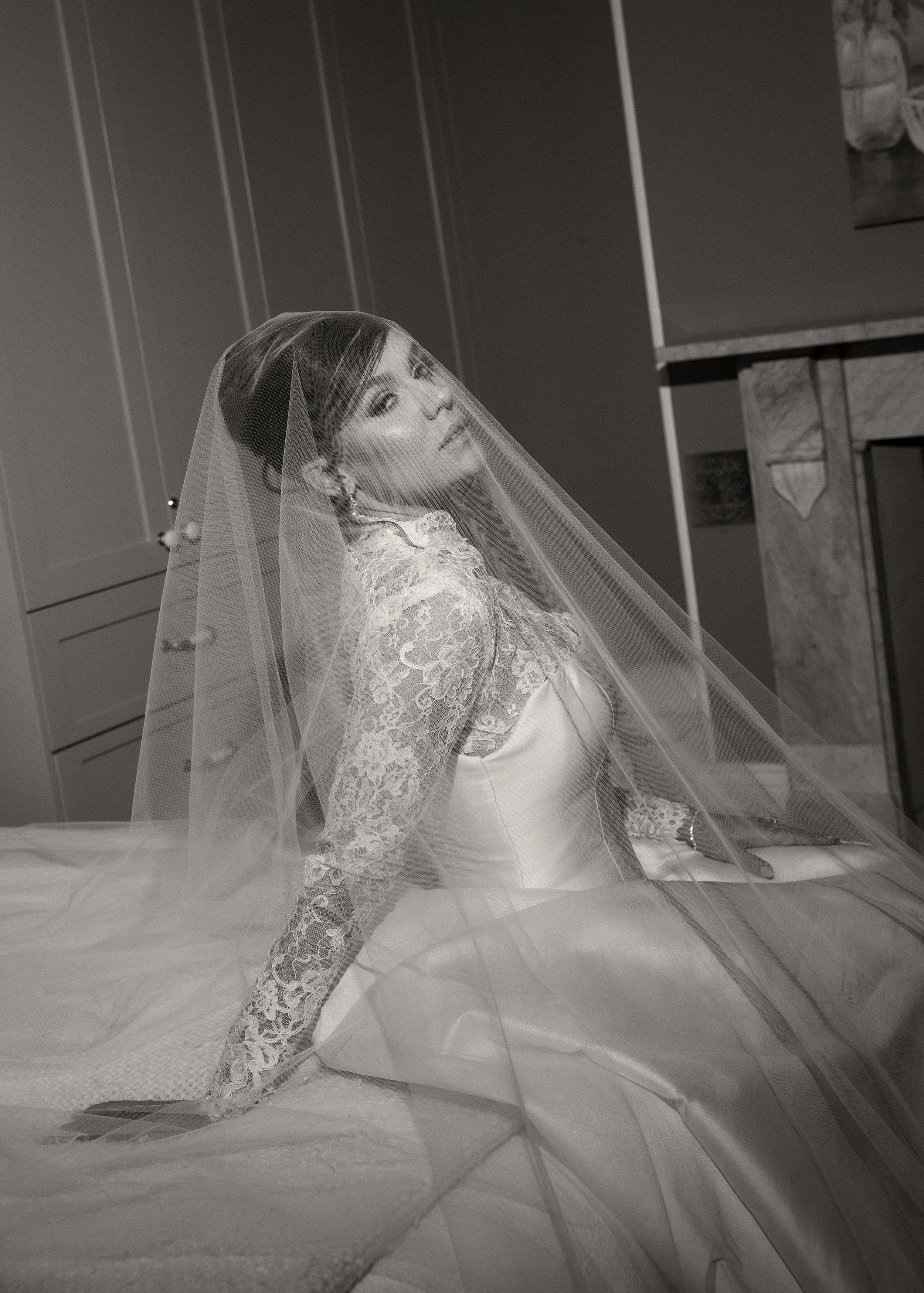 Gown by Couture by Francesca 
Photography Haze Photography
Hair Sharon May Bridal Hair