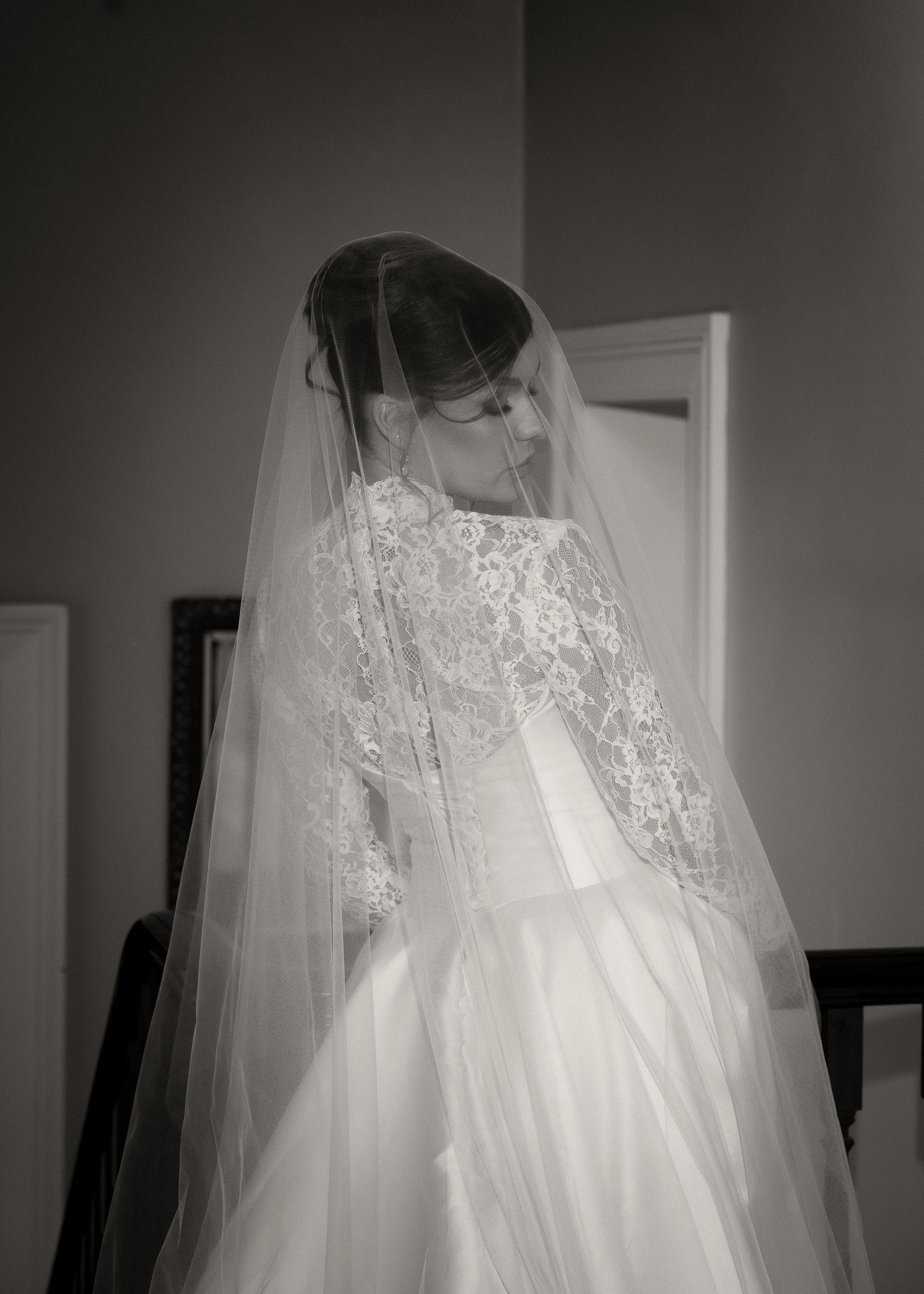 Gown by Couture by Francesca 
Photography Haze Photography
Hair Sharon May Bridal Hair