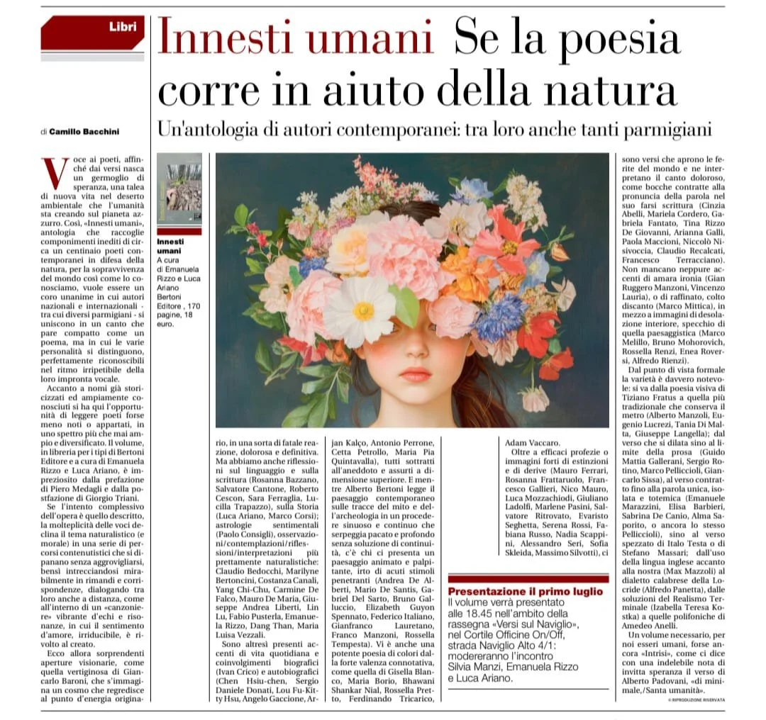 RECENSIONE DI CAMILLO BACCHINI /// GAZZETTA DI PARMA /// 26_06_2026
