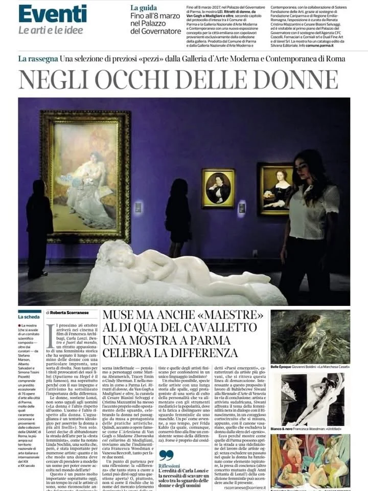 TERZA FORMA | LEI /// CORRIERE DELLA SERA /// 14_10_2026