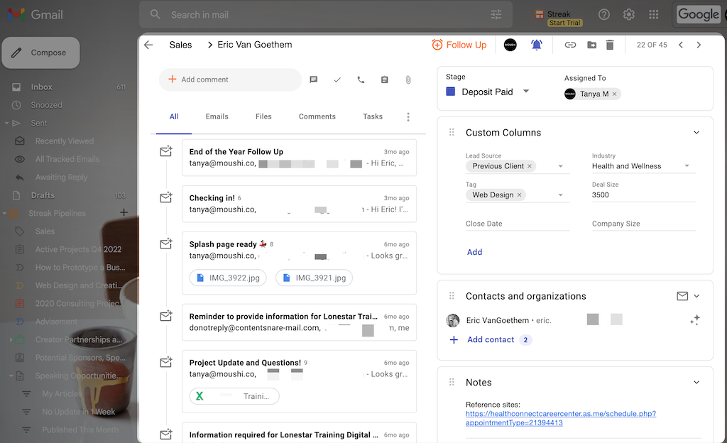 How do you keep notes on customers and clients? — MOUSHI