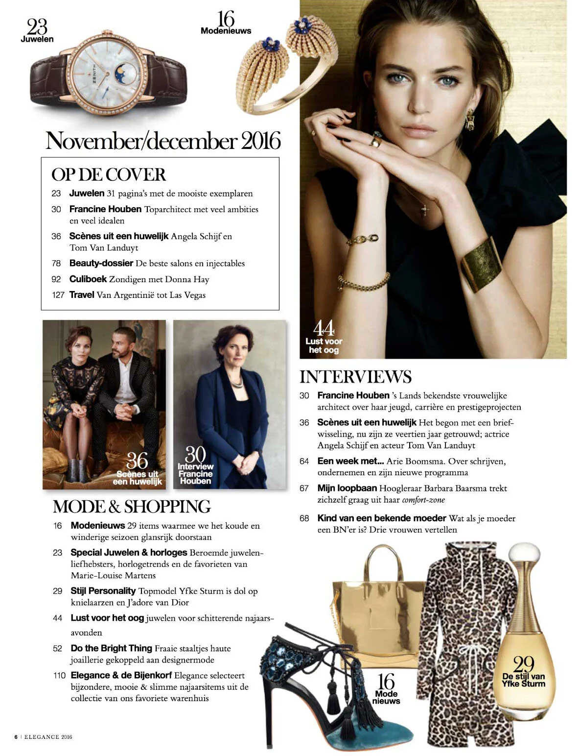 Graphic Design of interior content page