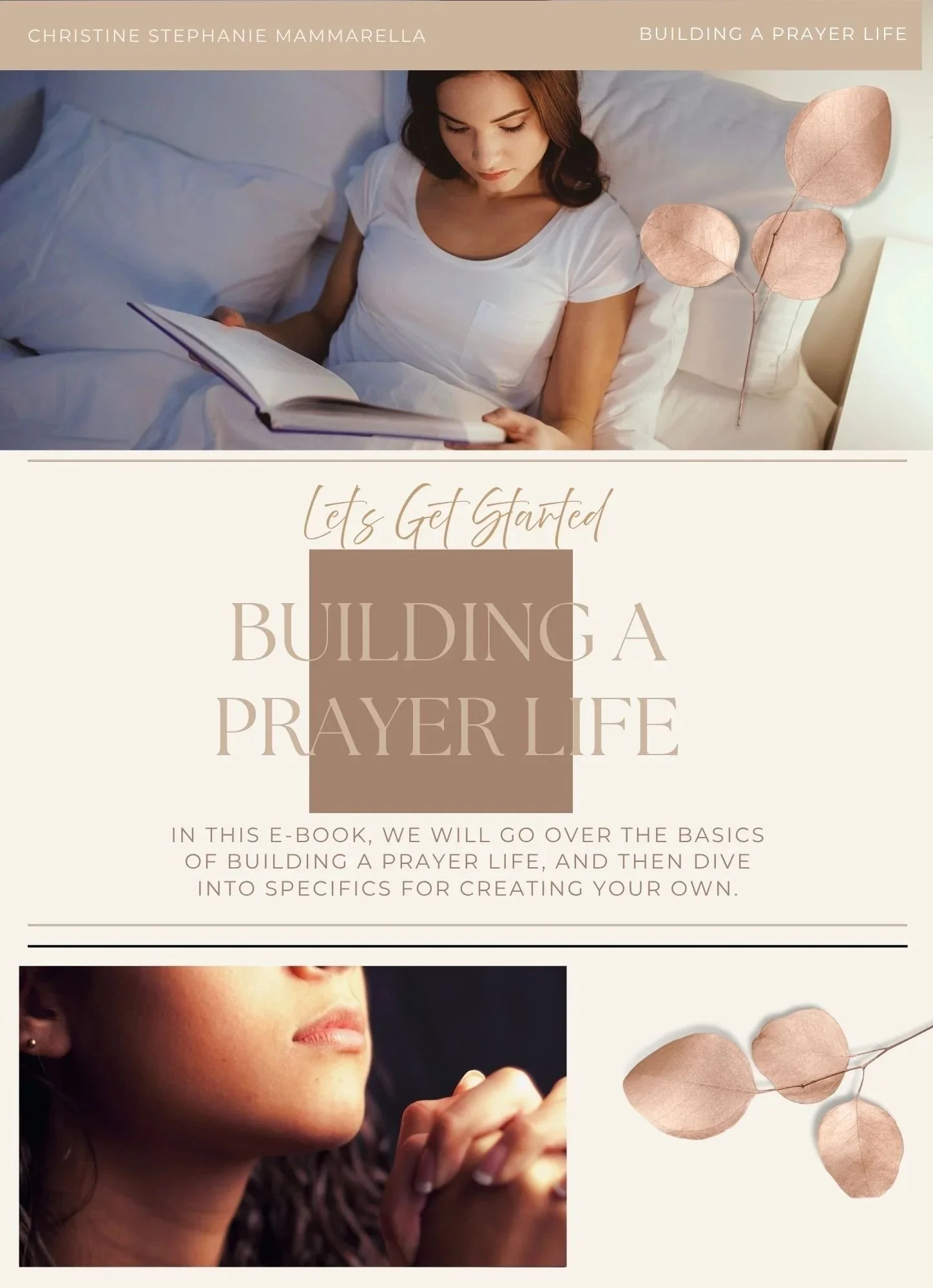 If you need help with your prayer life and feel you want to connect a little more to Jesus. This tutorial will help you to organise your life and help you to include praying into your daily routine.