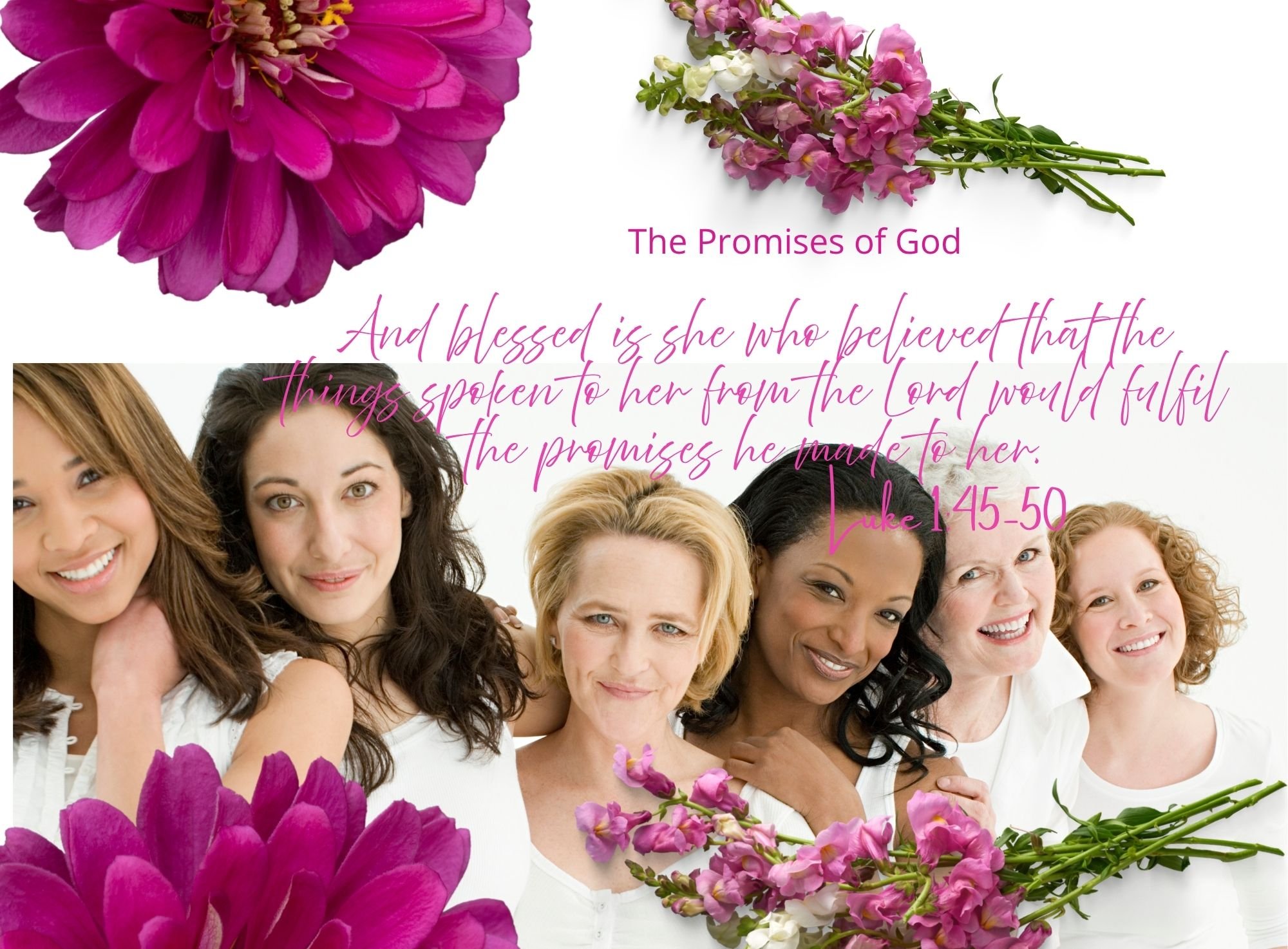Digital Download - A4 - PDF - The Promises of God. And blessed is she who believed.jpg