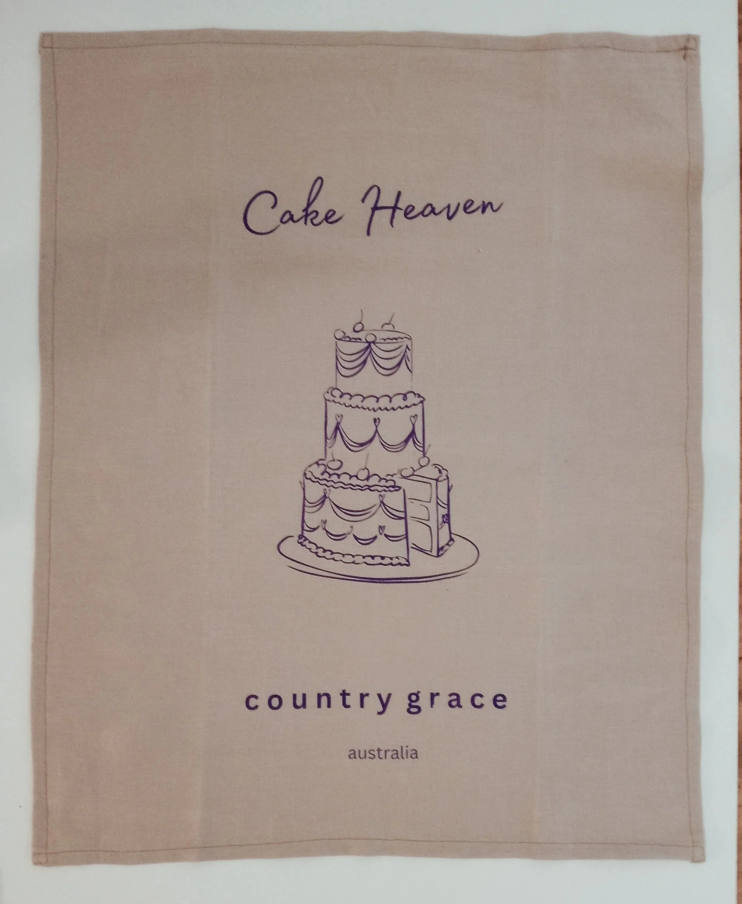 The Latte Linen Collection has been designed and made locally using a Premium Linen by Country Grace Australia. Design 1.