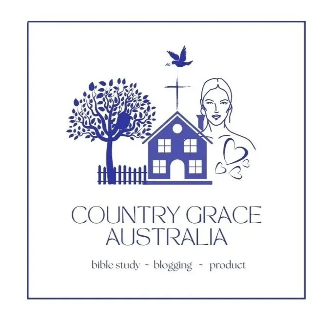 The Logo for Country Grace Australia has been designed with the family in mind. It contains a young women with love hearts coming from the home, a picket fence, tree and a bird representing the Holy Spirit hovering above.