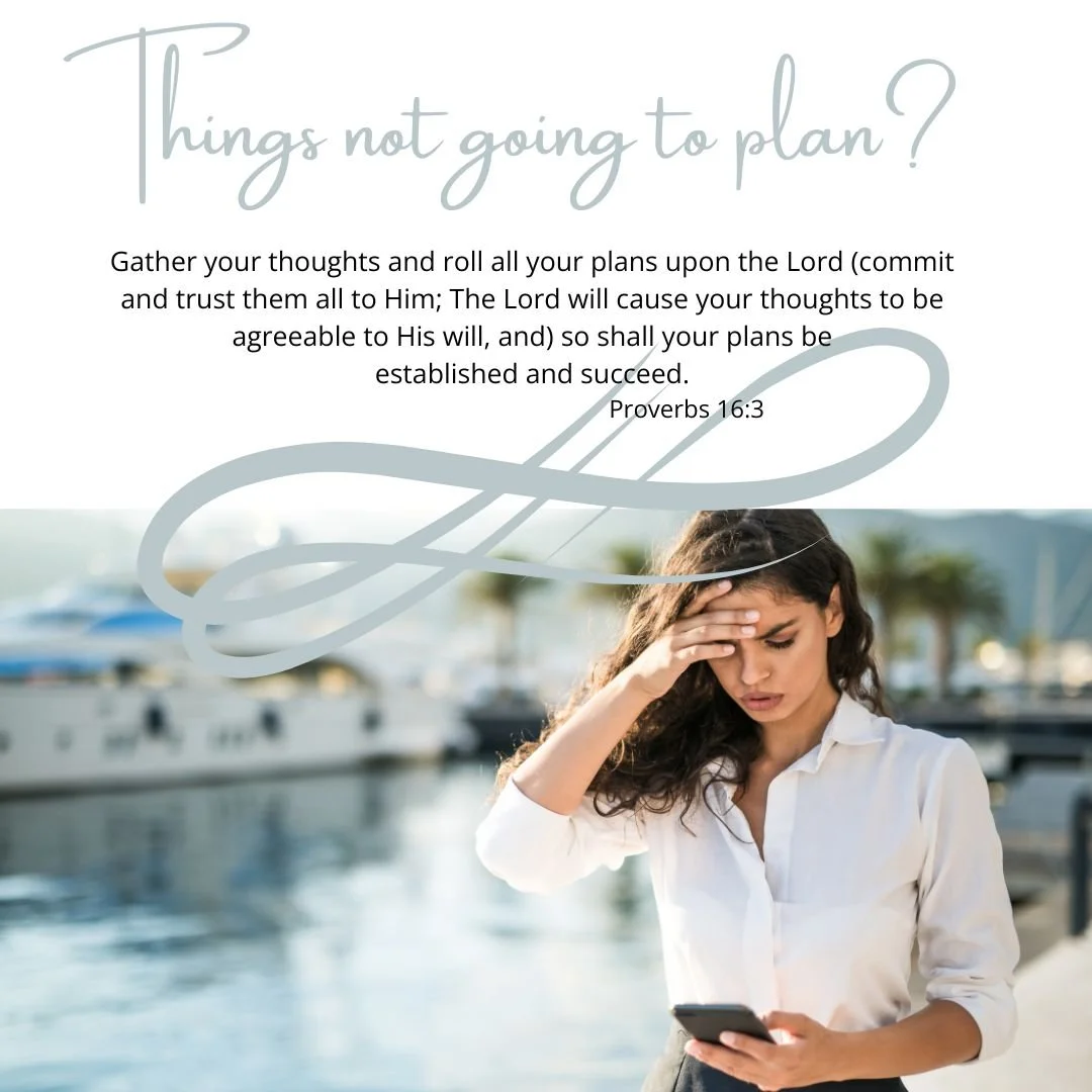 Digital Download - Things not going to plan? Christian Inspirational Message