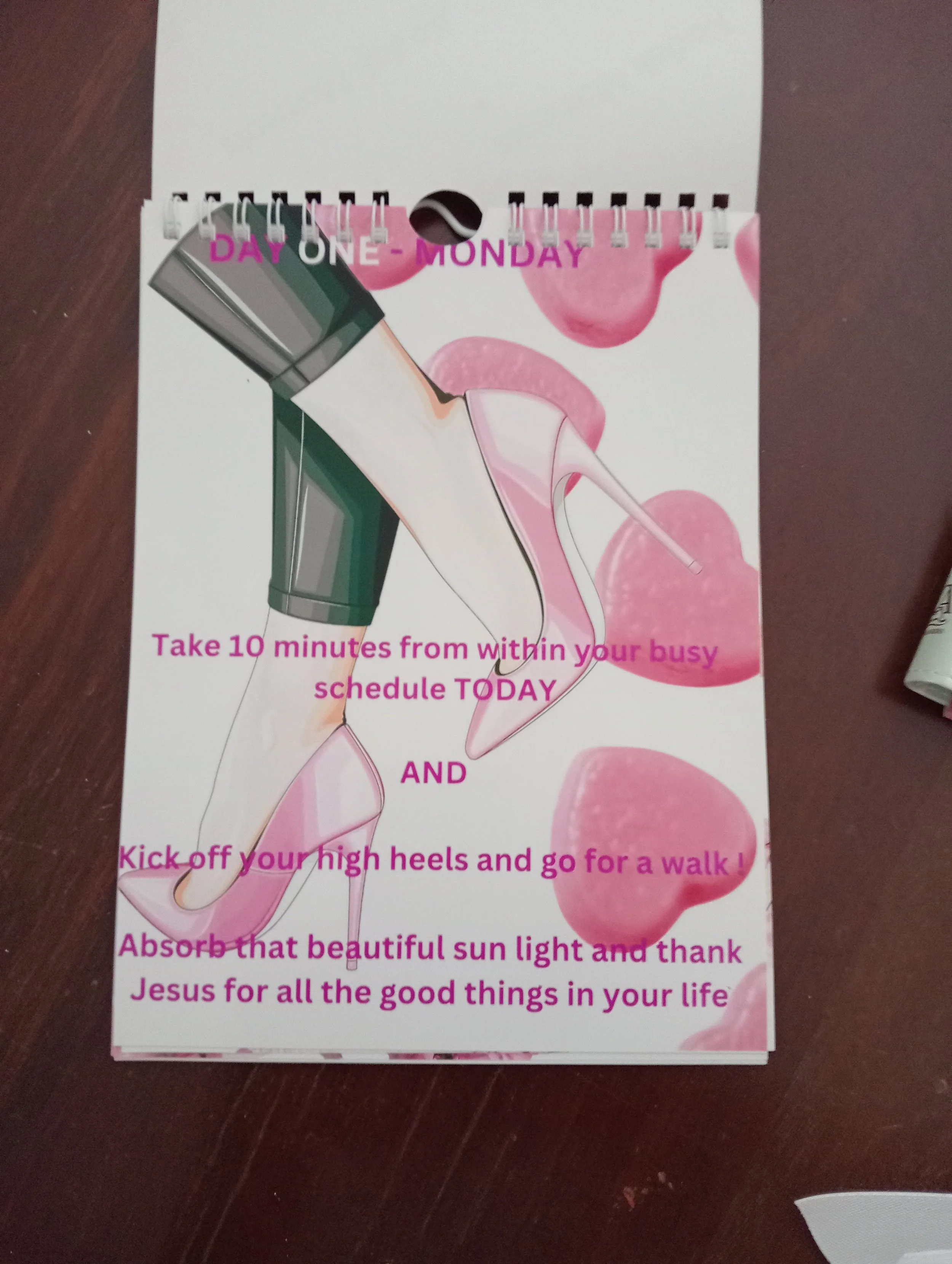 Add some Godly and Spiritual Motivation to your daily walk with the Lord. A Wellness Planner, Devotional and Glass Tumbler. IMG20260924103356.jpg