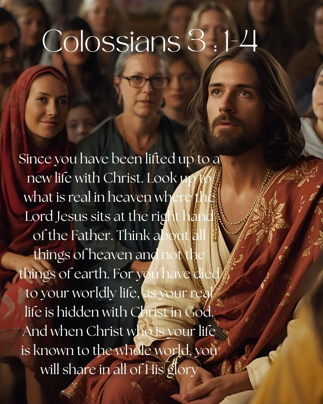 Digital Download - Colossians 3: 1-4 - A4 - PDF - Country Grace Australia -SIGN UP FOR FREE MONTHLY ITEM