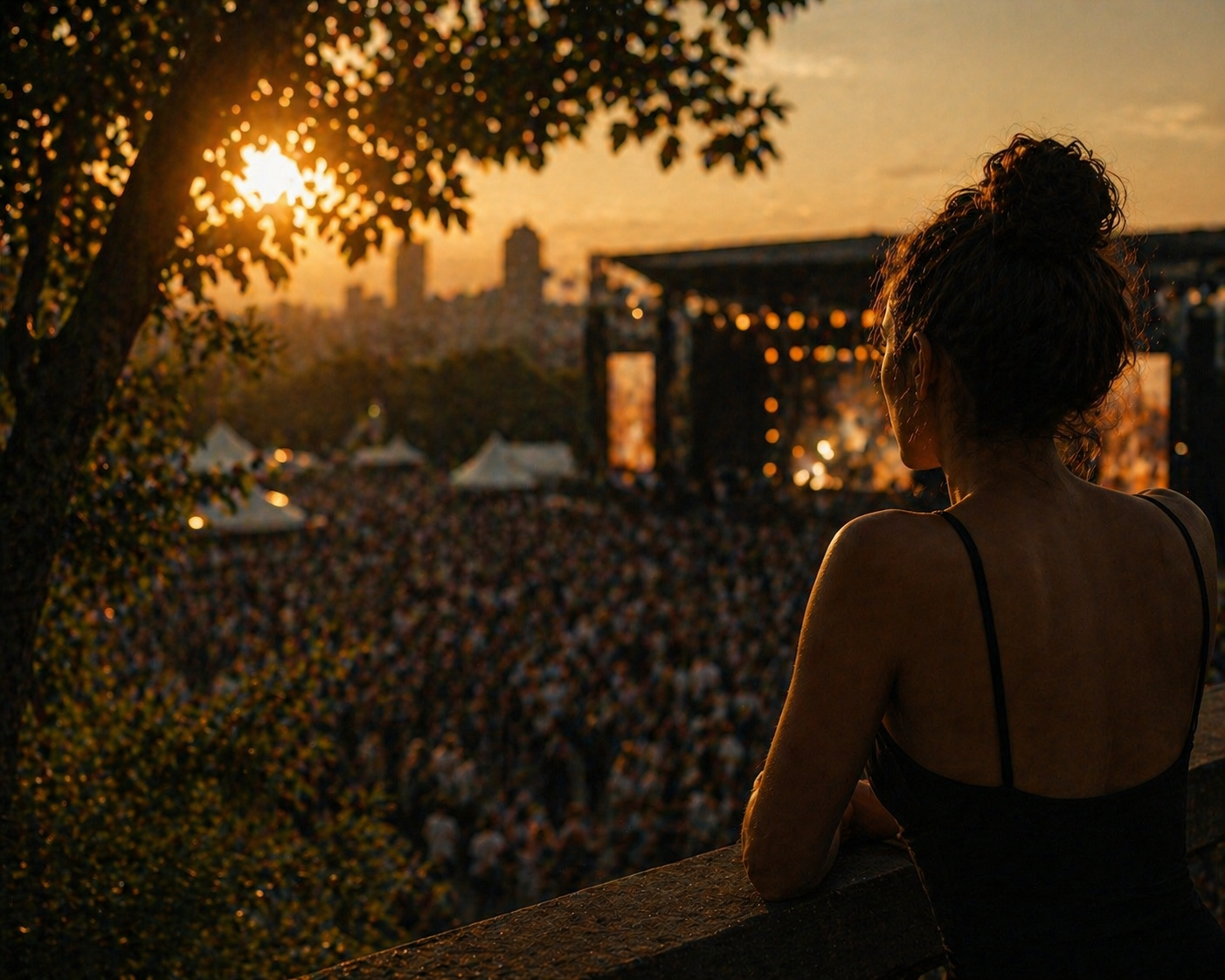 A record live crowd. All built online.