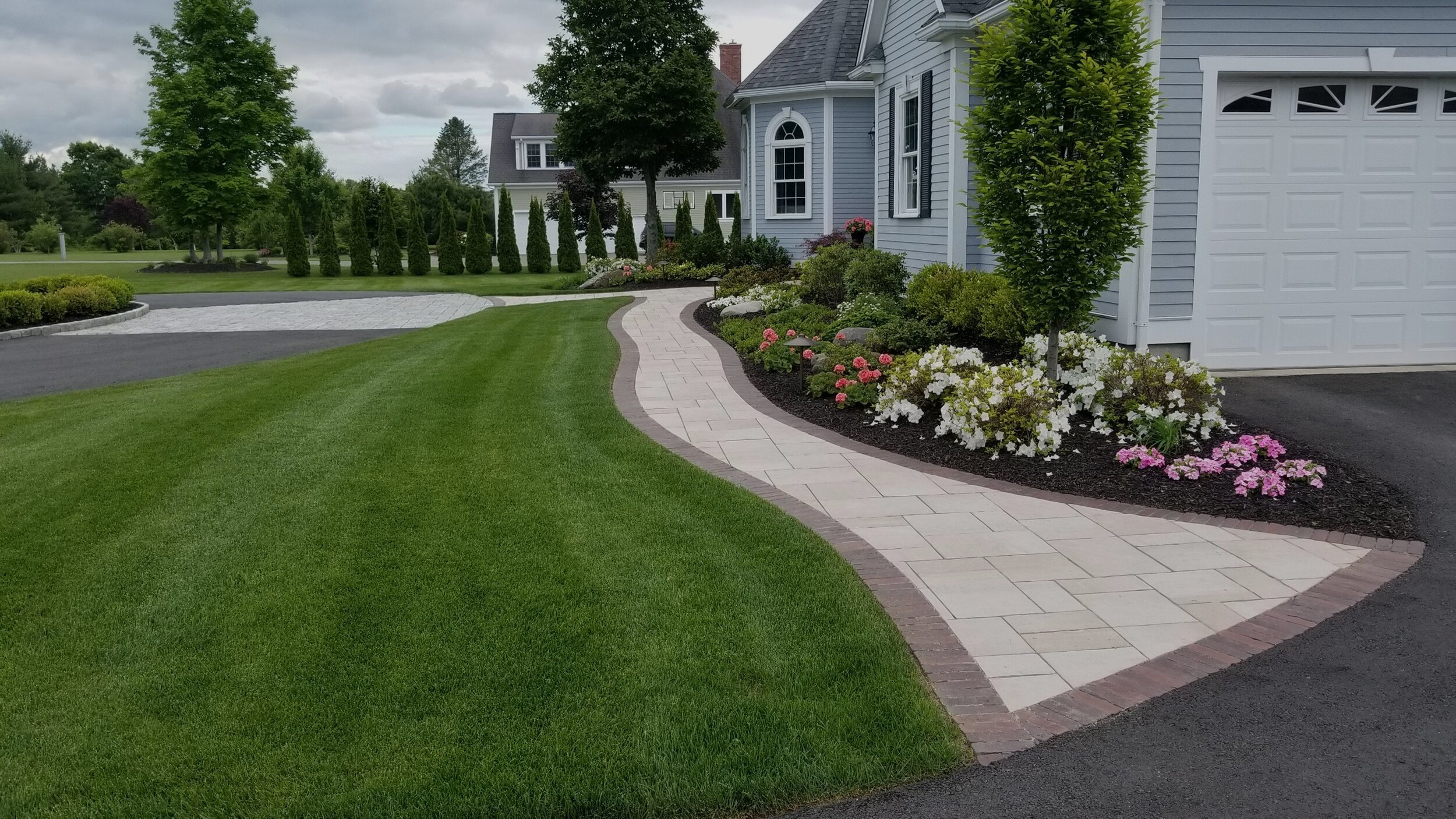 Landscaping and Landscape Design in Newton MA Rutland Nurseries, Inc.