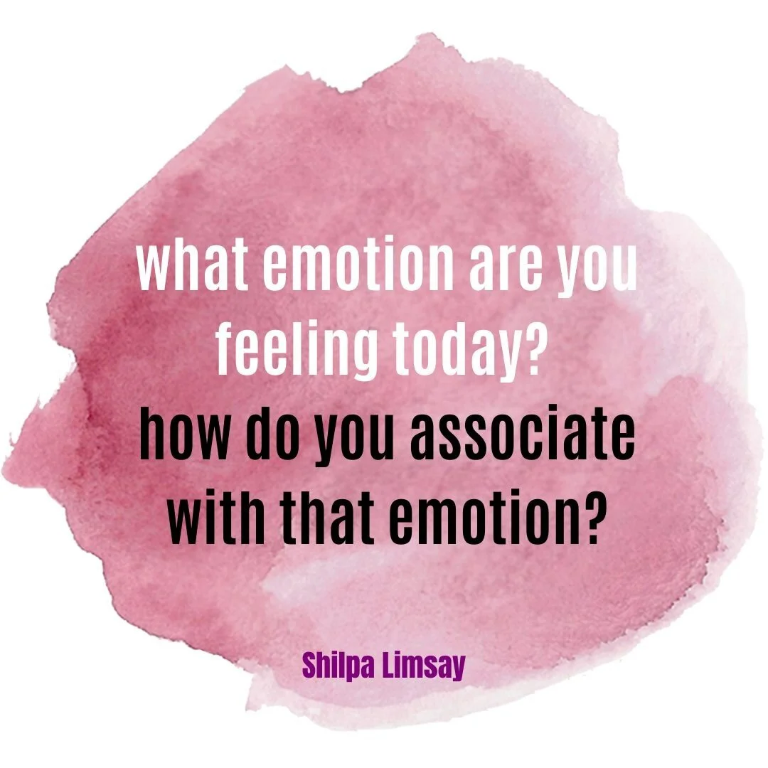 Emotions are energies in motion - energies in the body. Spending time understanding these emotions, the narratives associated with them, and the identities formed with those associations will allow you to break free from the trappings of those emotio