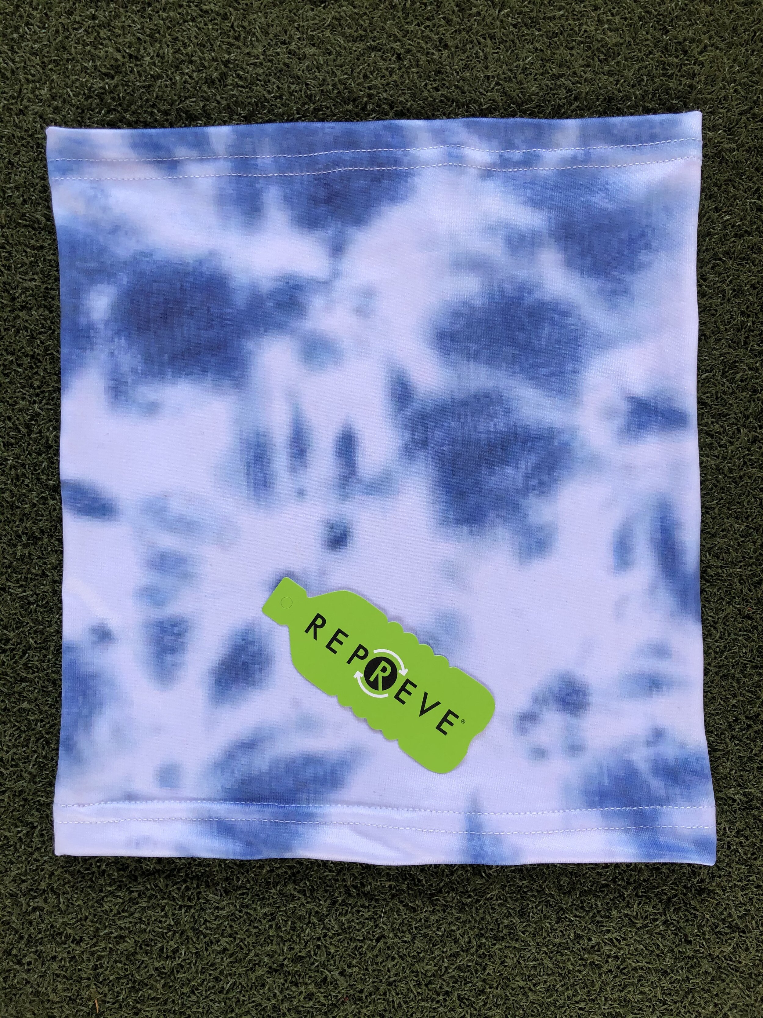 Tie Dye Neck Gaiter--Blue