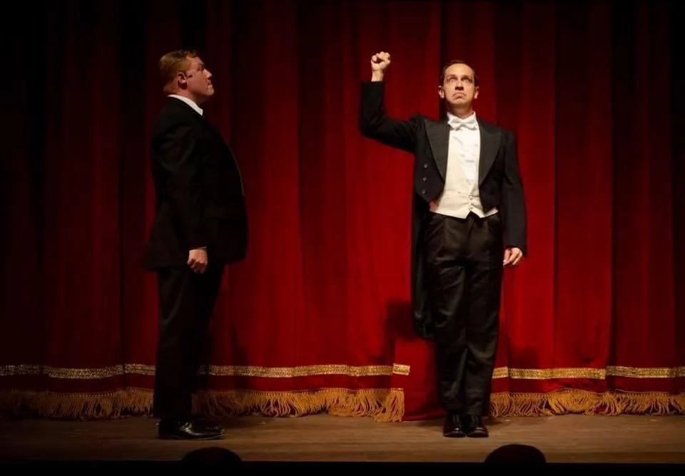 "The 39 Steps" at Arrow Rock Lyceum Theater, with Quinn Gresham