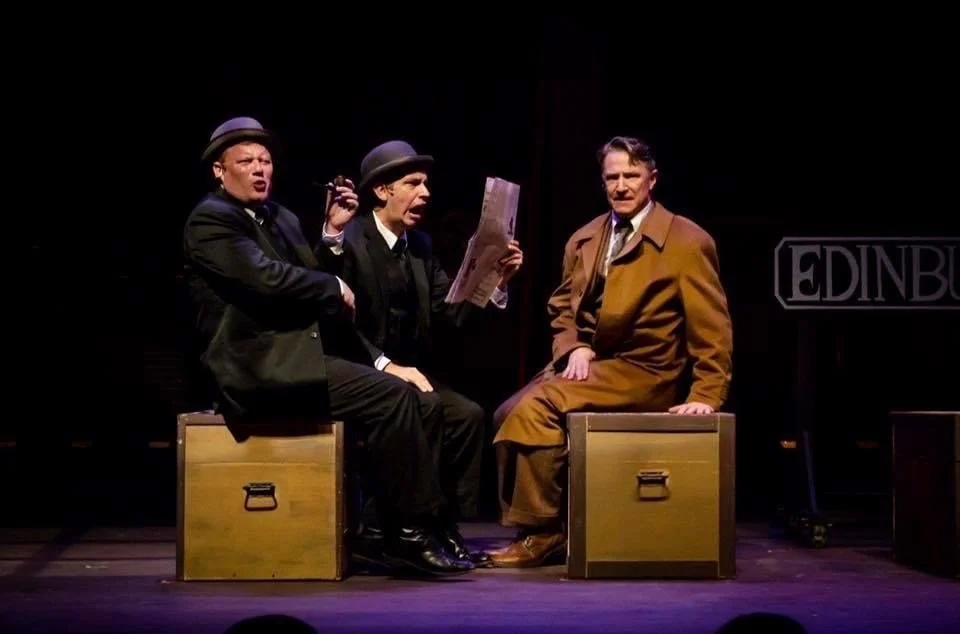 "The 39 Steps" at Arrow Rock Lyceum Theater, with Quinn Gresham and Daniel Harray