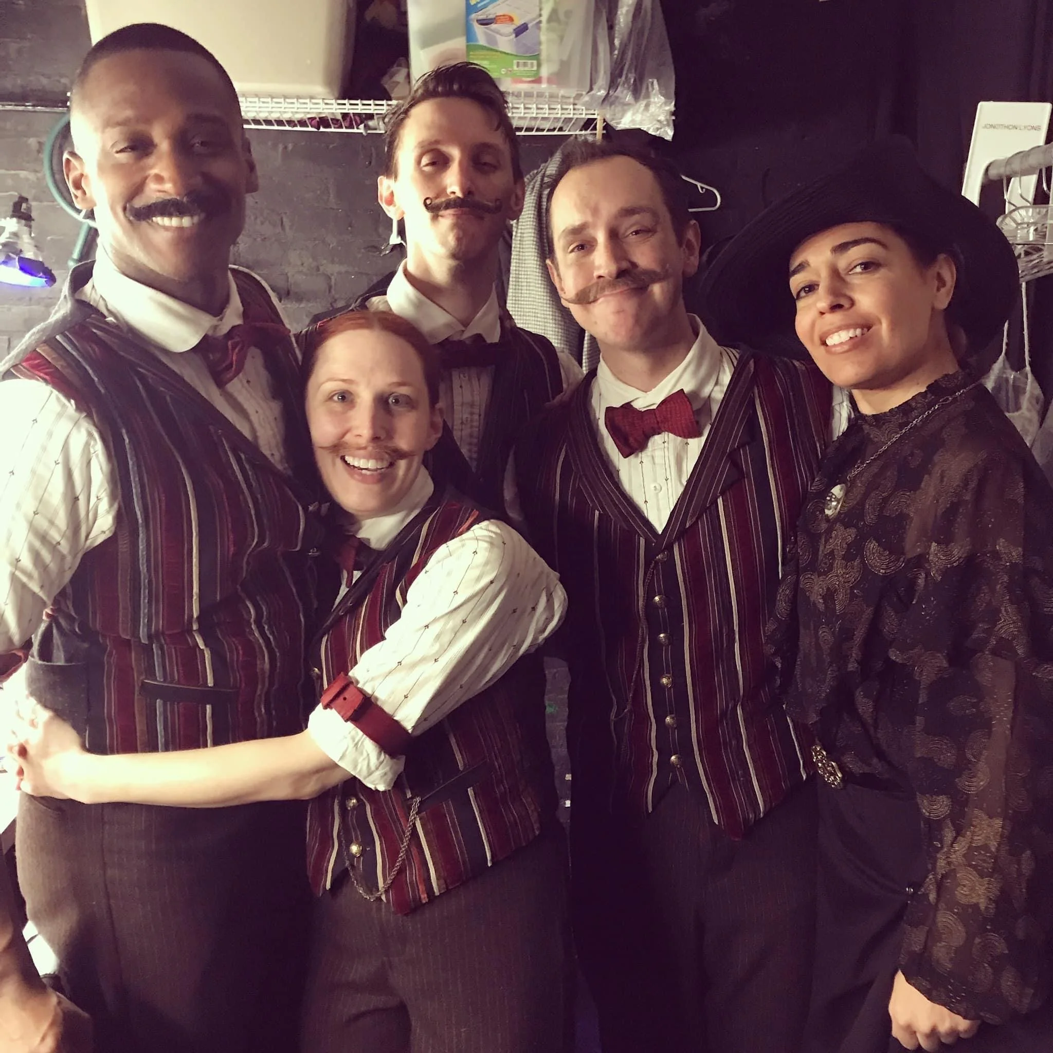 "The Apple Boys" Off-Broadway, with Jelani Remy, Amanda Ryan Paige, Teddy Yudain, and Rona Siddiqui 