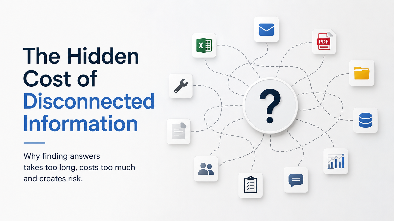 The Hidden Cost of Disconnected Information