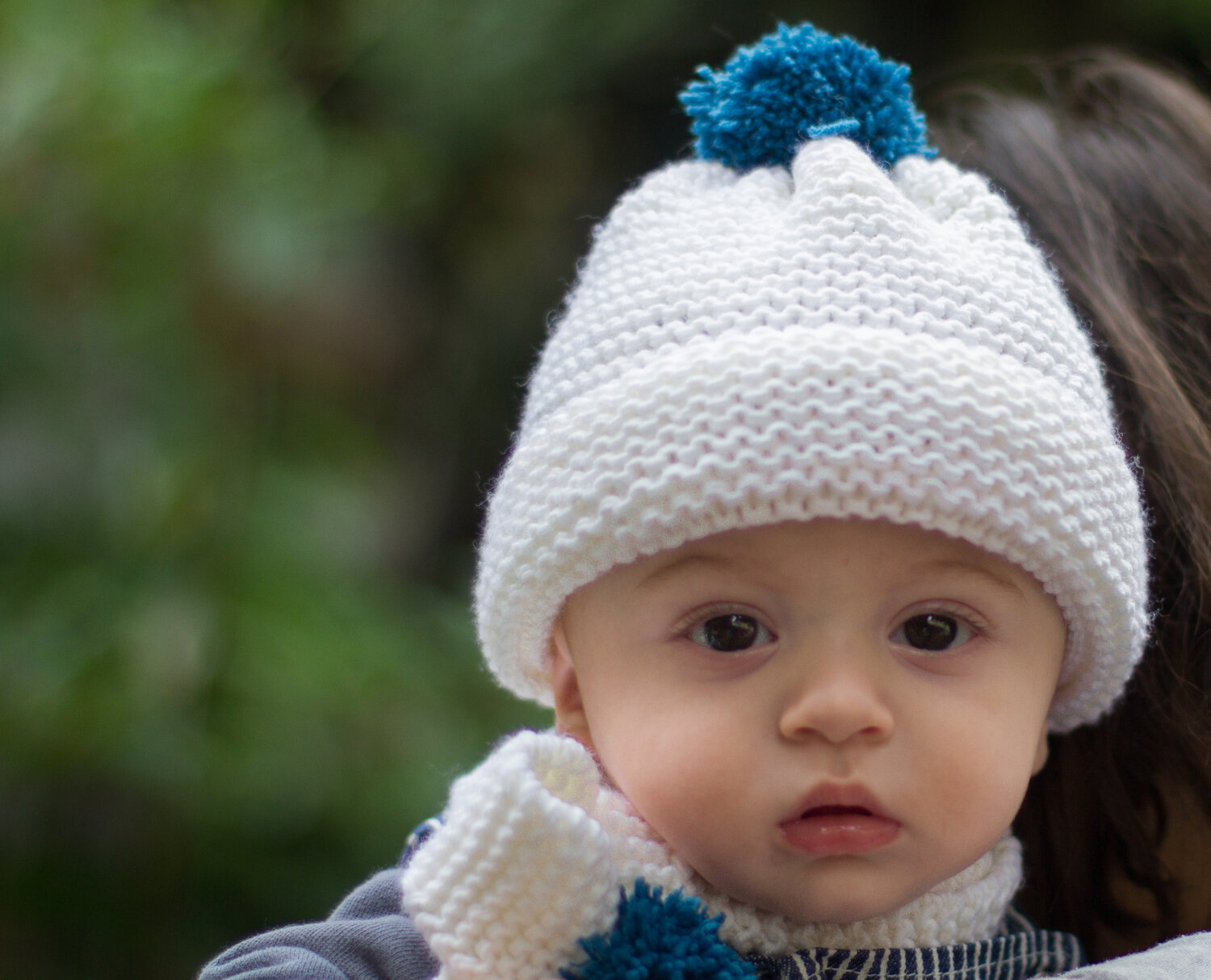 Bonnet et écharpe pour bébé - tricot débutant — WoolKiss