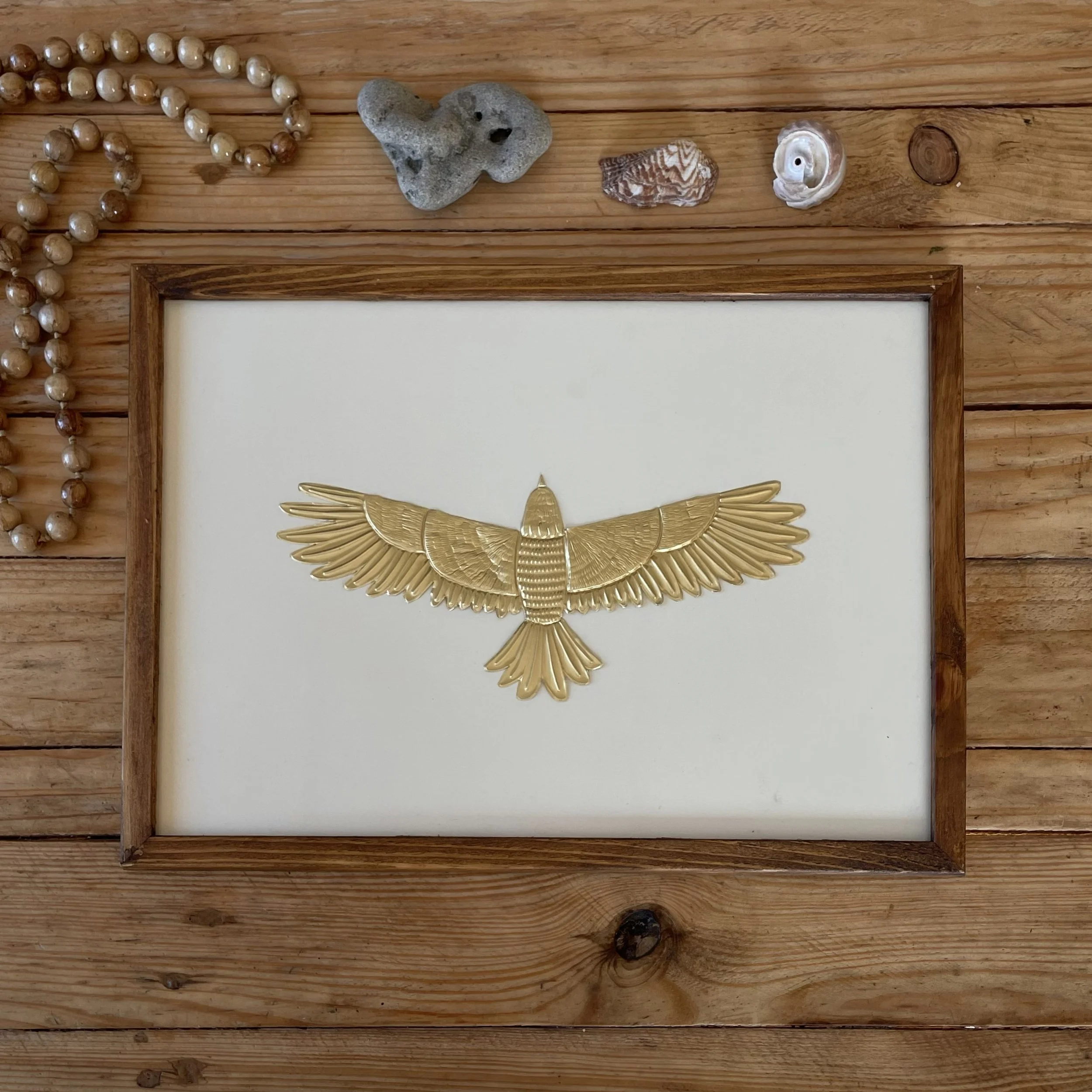 Free bird - talisman encadré (grand)