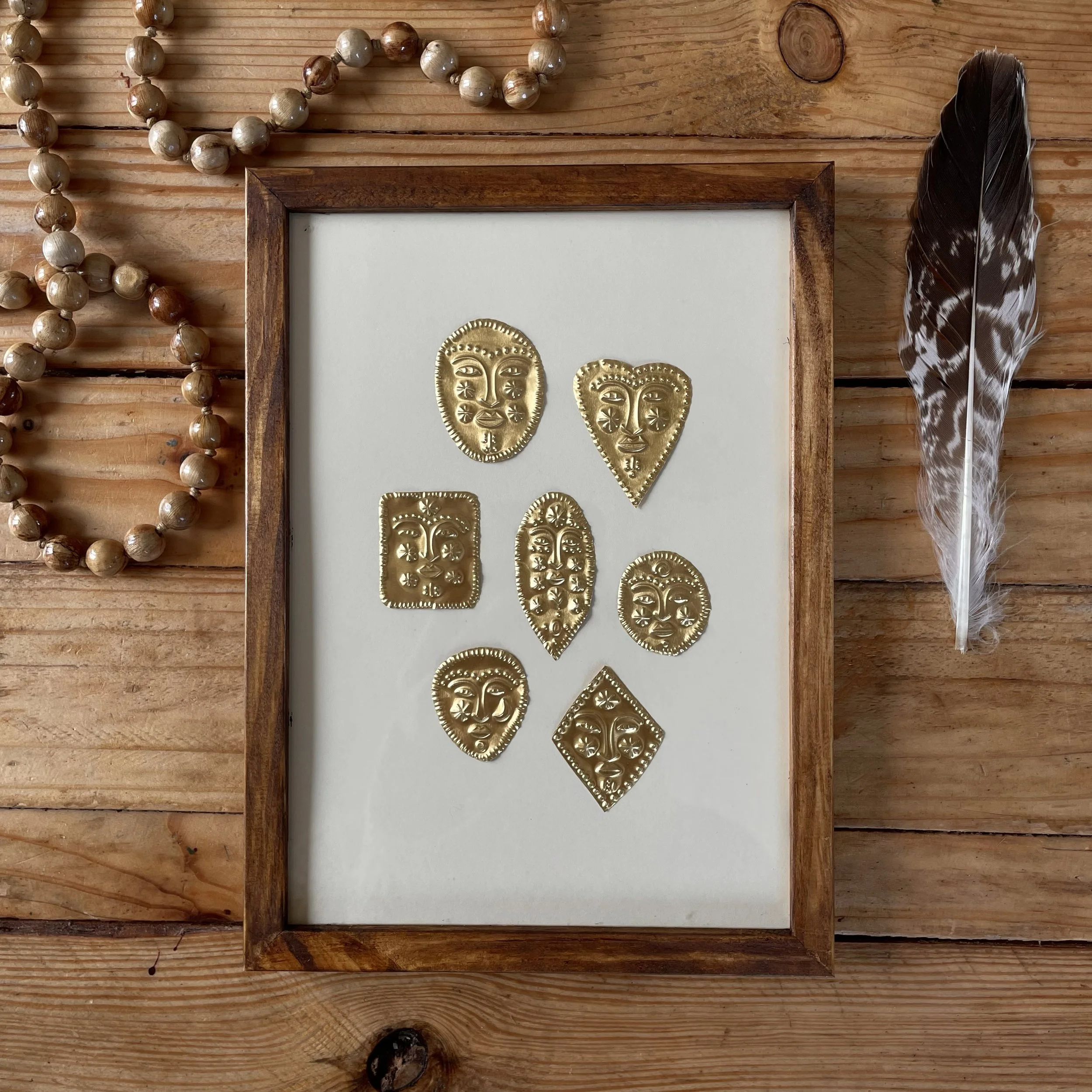 Gardiens - talisman encadré (moyen)