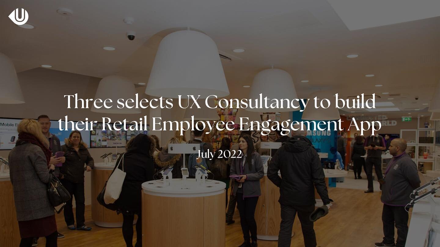 Three have selected UXC to design and build a new employee engagement app for their retail staff. 

The app makes it easier for retail staff to support their customers by putting the tools and information they need in the palm of their hands.
