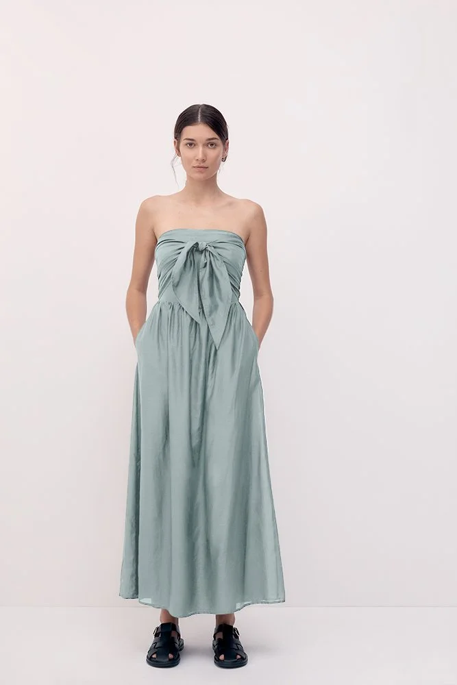 ULLA DRESS - SEA FOG