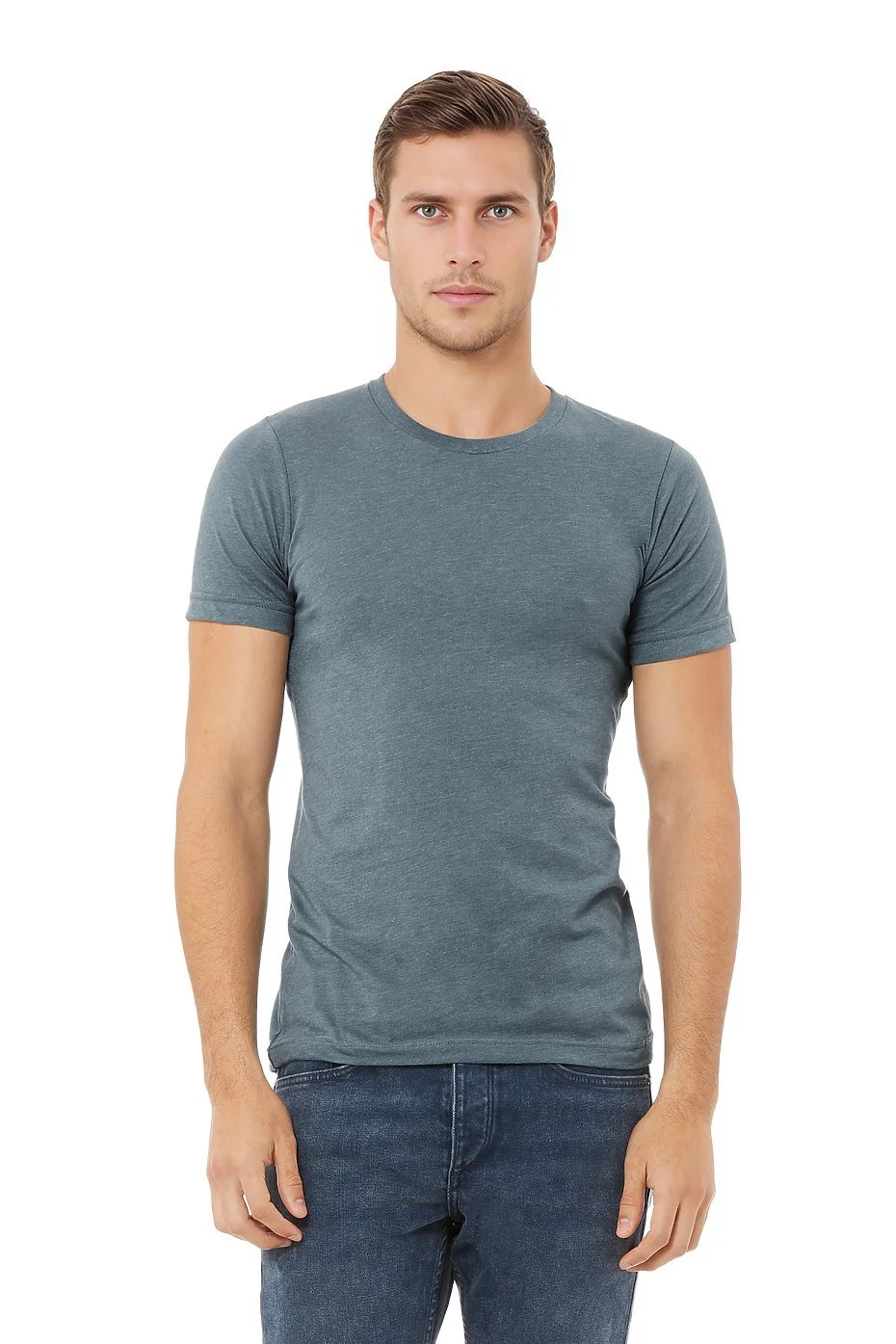 BELLA_+_CANVAS_3001CVC_Heather Slate_Front_High_Model.jpg