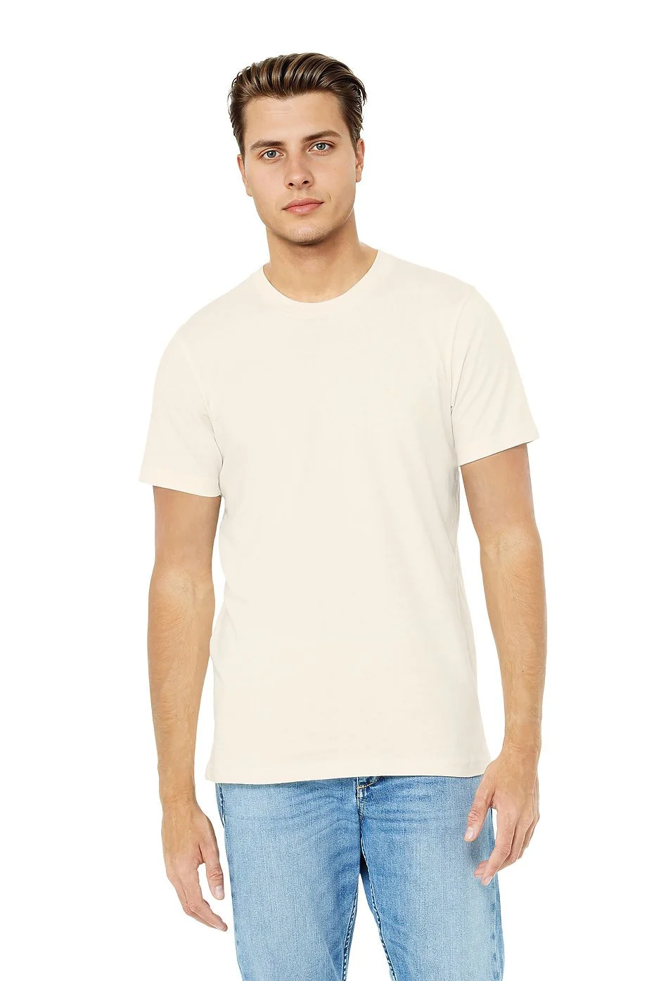 BELLA_+_CANVAS_3001CVC_Heather Natural_Front_High_Model.jpg