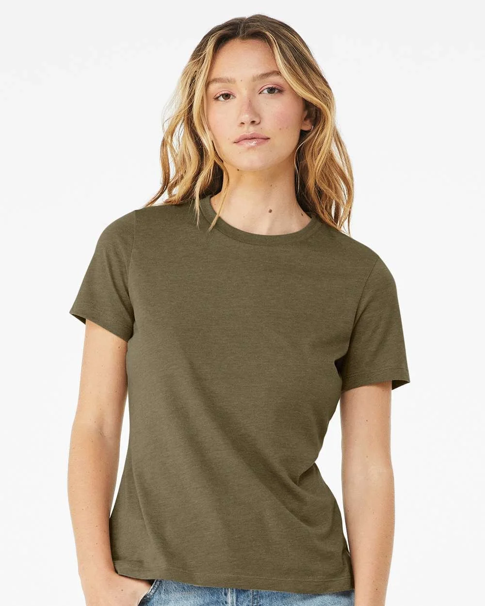 BELLA_+_CANVAS_6400CVC_Heather_Olive_Front_High_Model.jpg