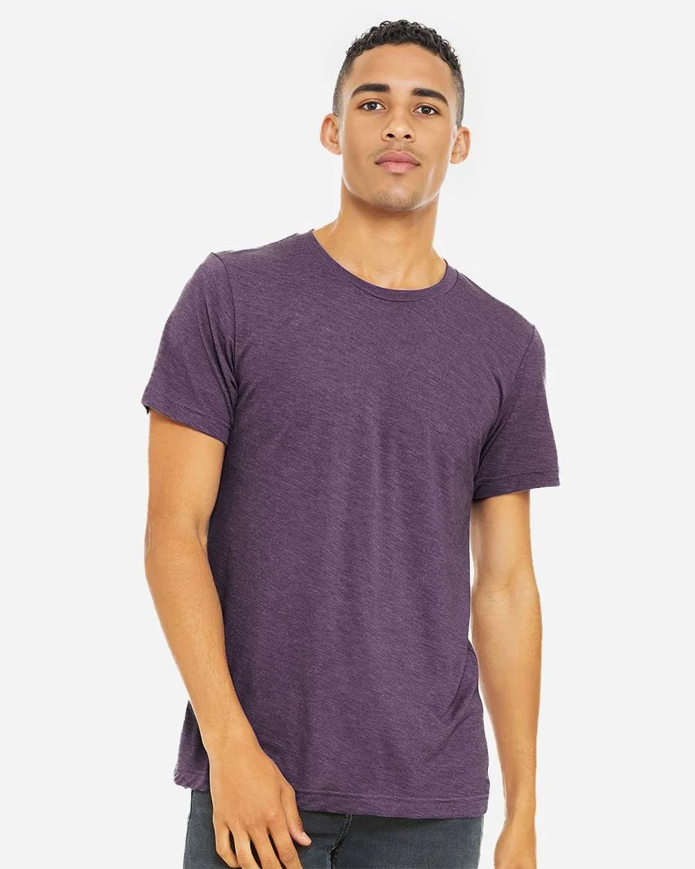 BELLA_+_CANVAS_3001CVC_Heather_Team_Purple_Front_High_Model.jpg