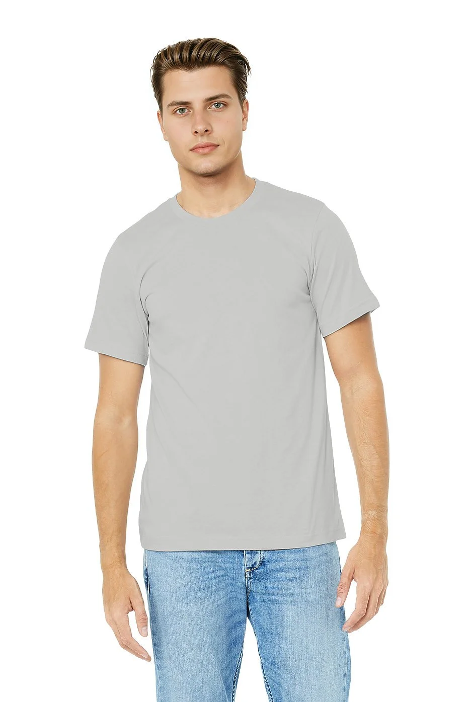 BELLA_+_CANVAS_3001CVC_Heather Silver_Front_High_Model.jpg
