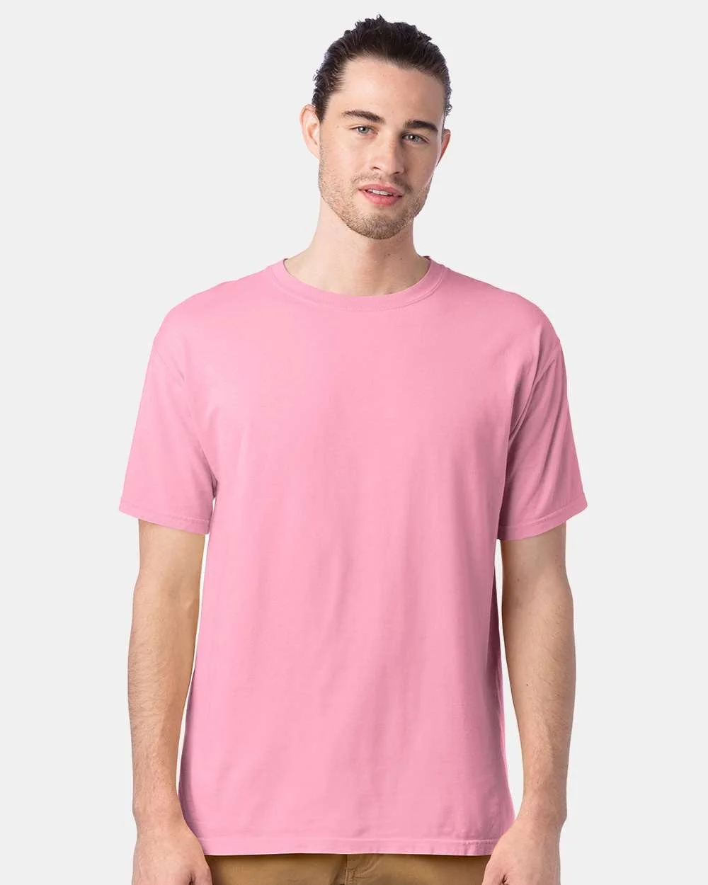 ComfortWash_by_Hanes_GDH100_Cotton_Candy_Front_High_Model.jpg