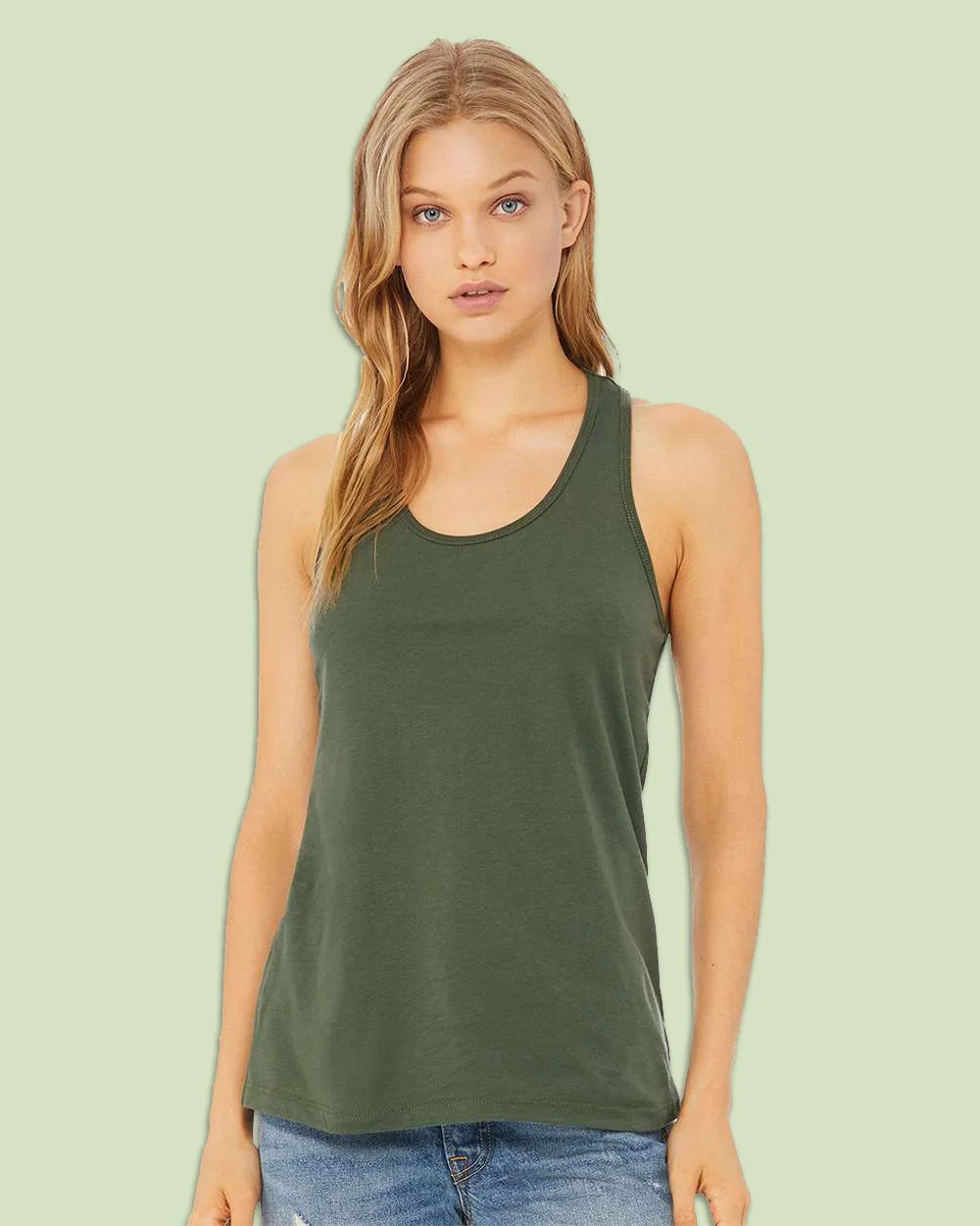 Bella/Canvas 6008 Womens Racerback Tank