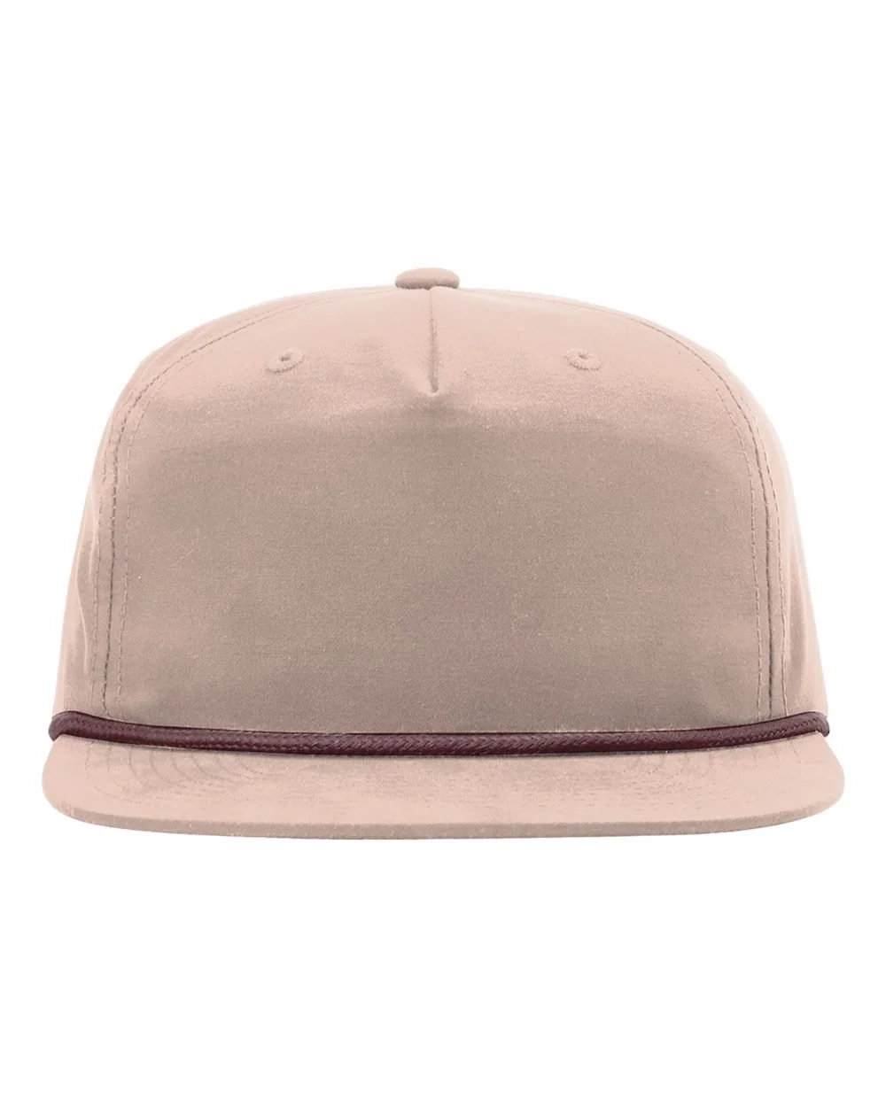 Pale Peach/Maroon