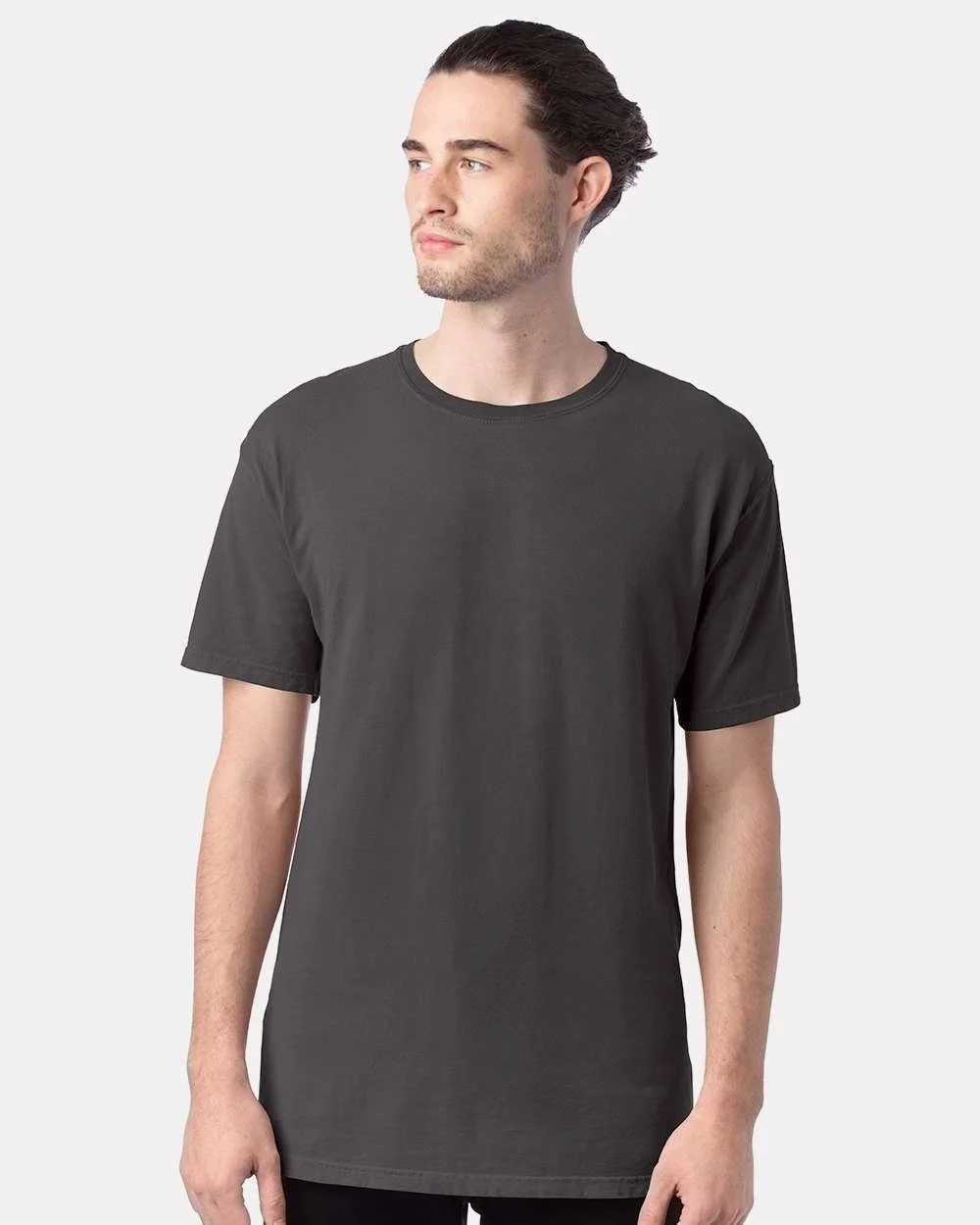 ComfortWash_by_Hanes_GDH100_New_Railroad_Grey_Front_High_Model.jpg