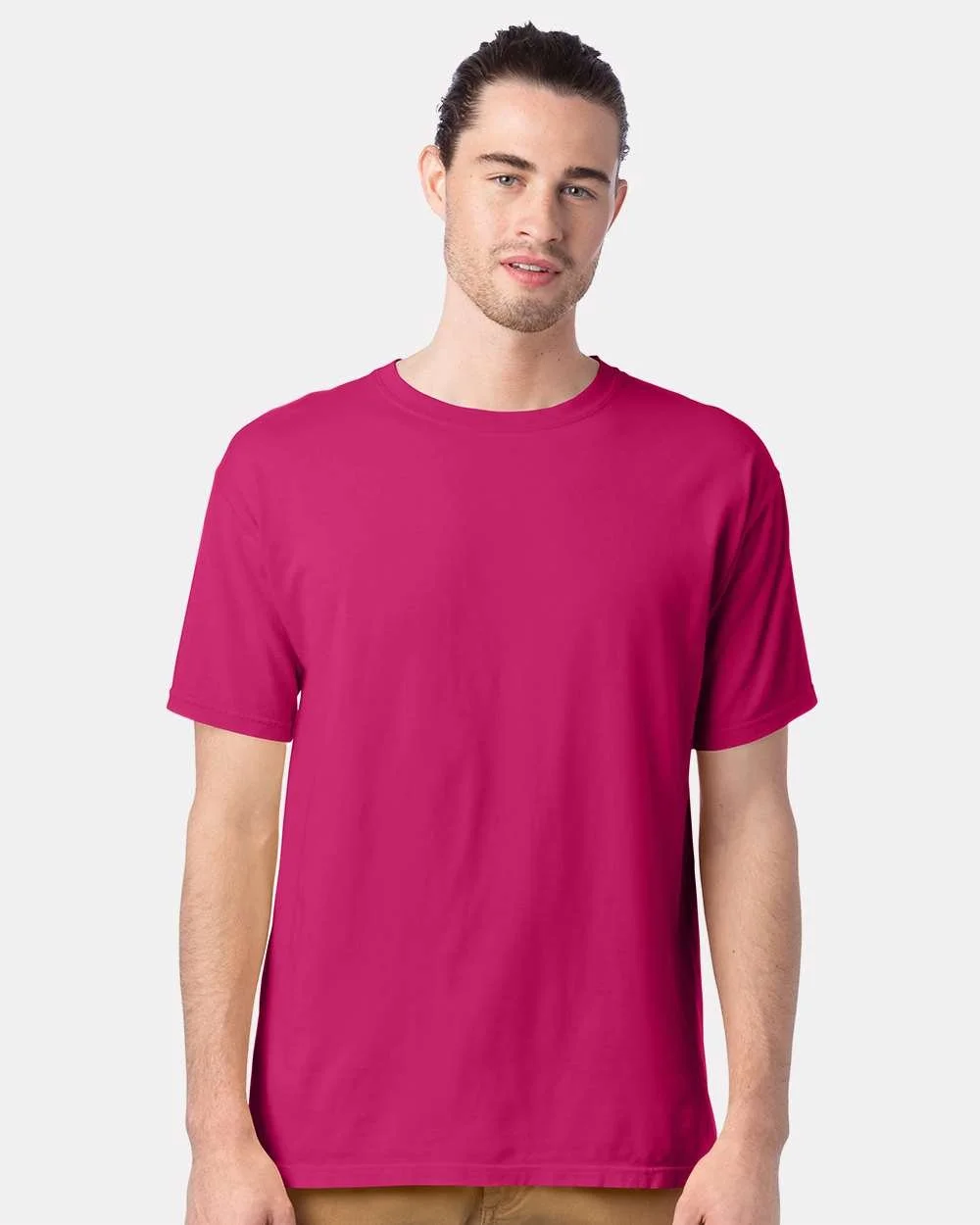 ComfortWash_by_Hanes_GDH100_Peony_Pink_Front_High_Model.jpg