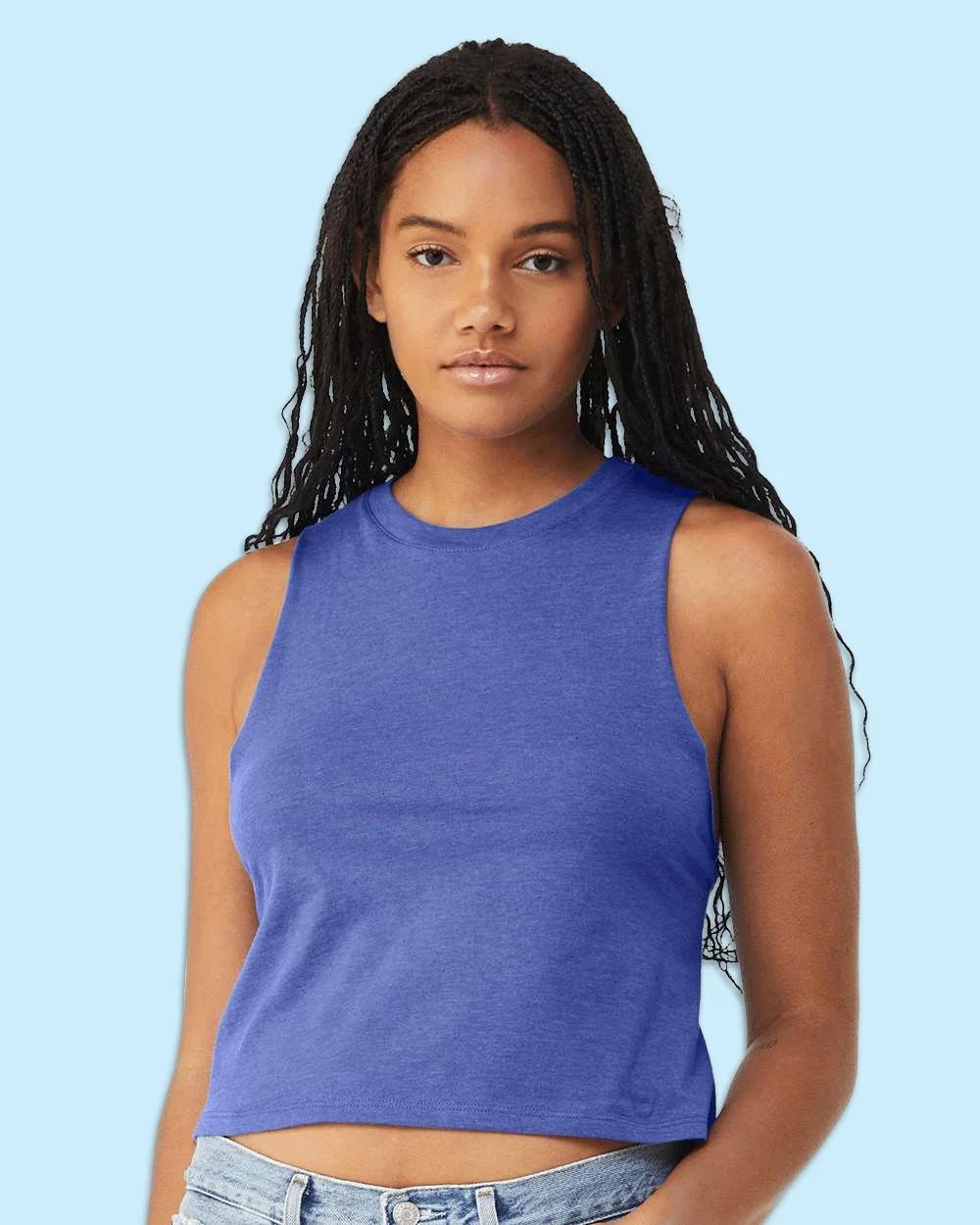 Bella/Canvas 6682 Racerback Crop Tank