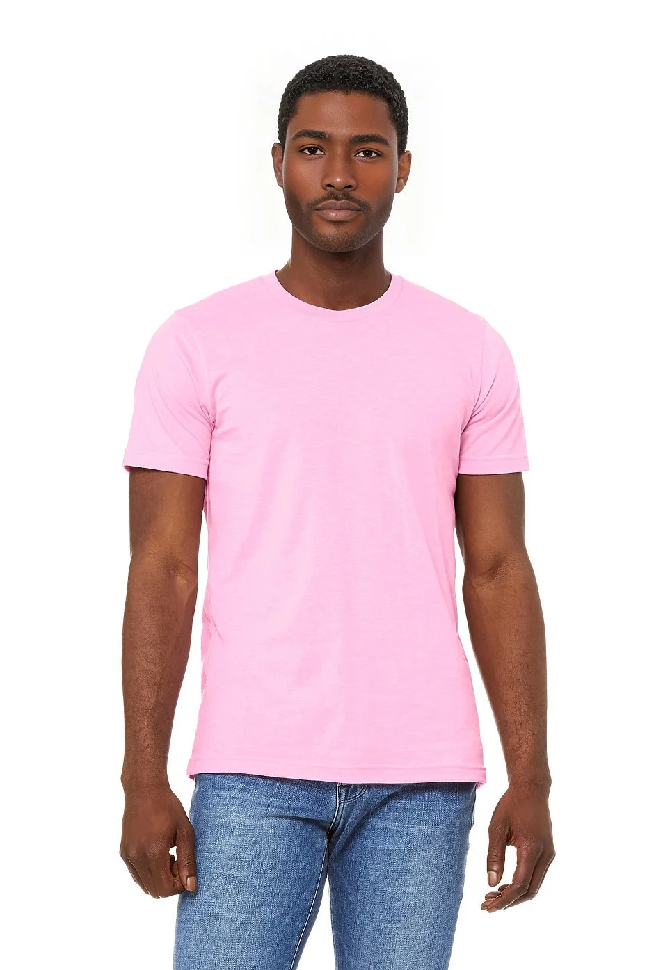 BELLA_+_CANVAS_3001CVC_Heather Bubble Gum_Front_High_Model.jpg