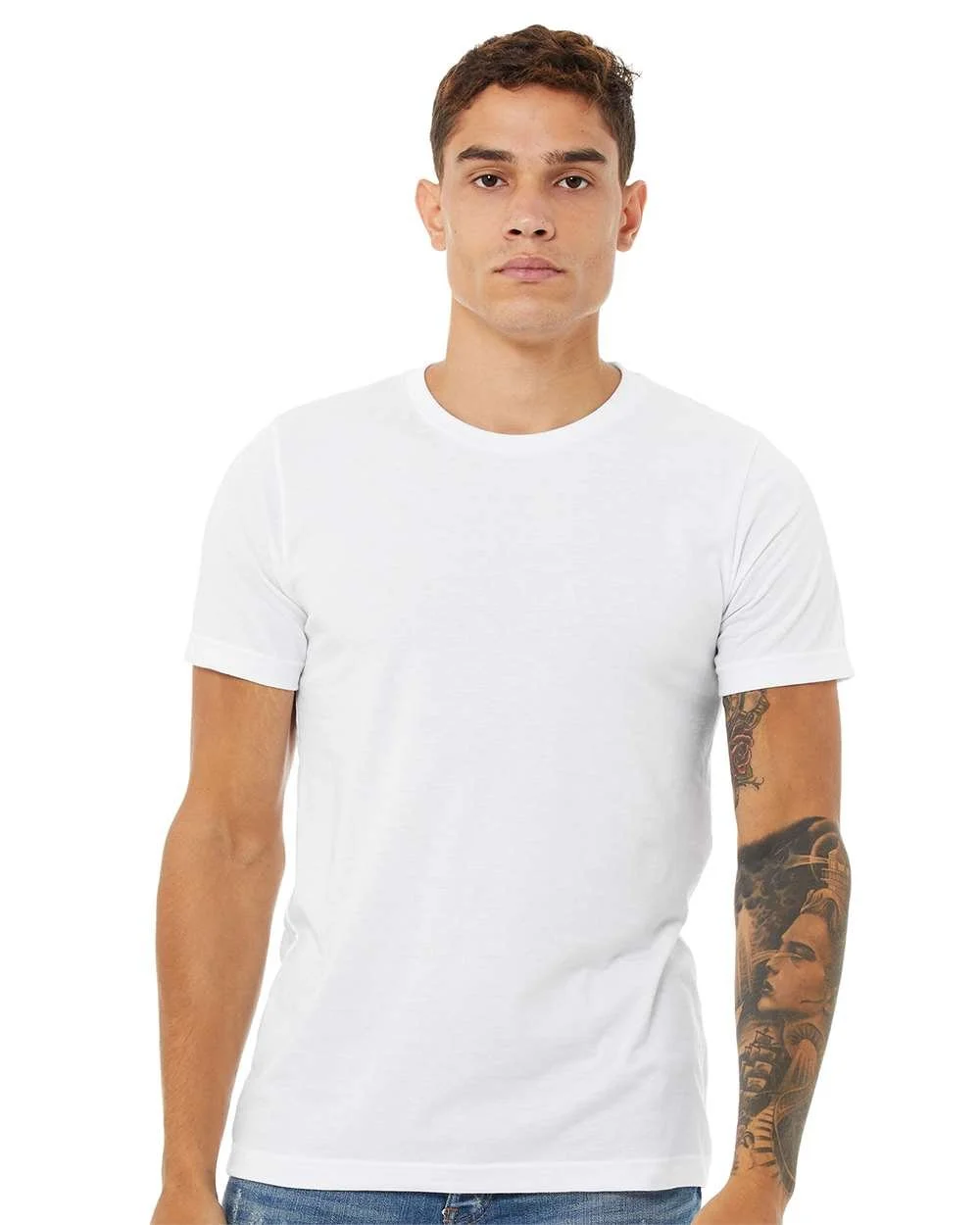 BELLA_+_CANVAS_3001CVC_Solid_White_Blend_Front_High_Model.jpg