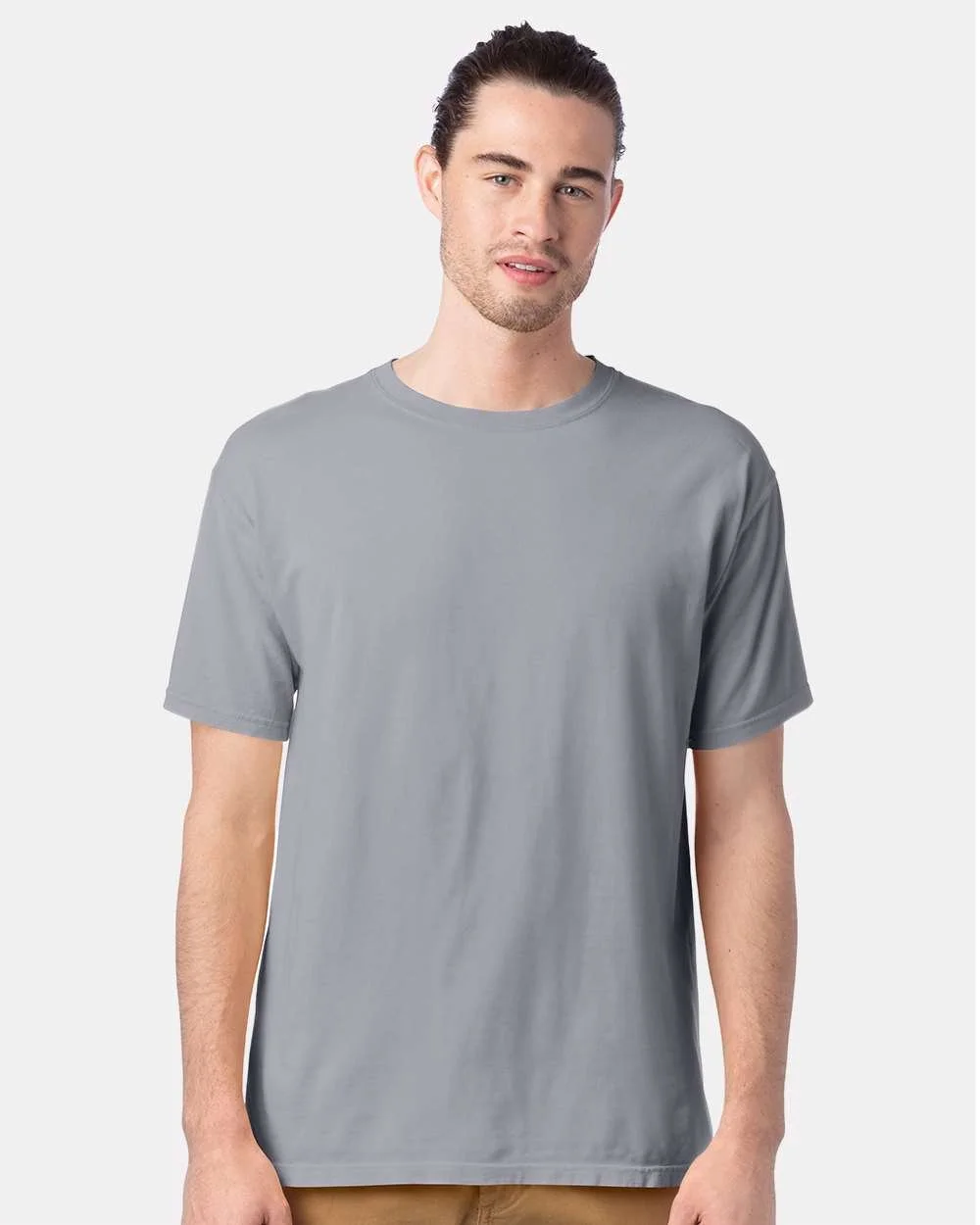 ComfortWash_by_Hanes_GDH100_Silverstone_Front_High_Model.jpg
