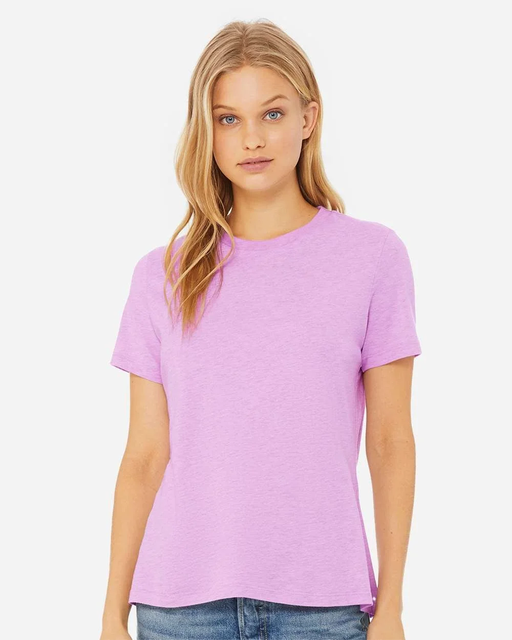 BELLA_+_CANVAS_6400CVC_Heather_Prism_Lilac_Front_High_Model.jpg
