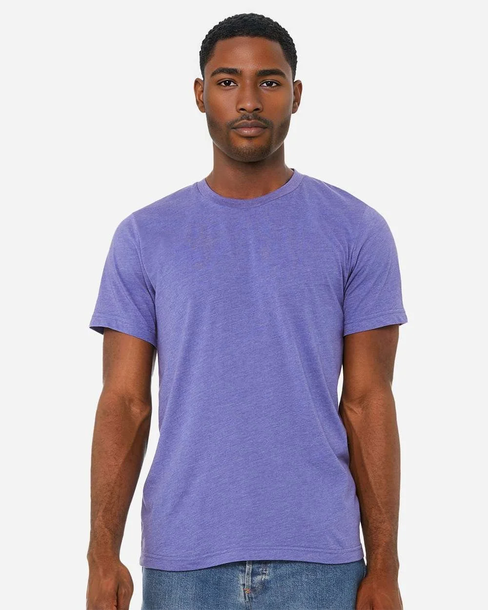 BELLA_+_CANVAS_3001CVC_Heather_Lapis_Front_High_Model.jpg