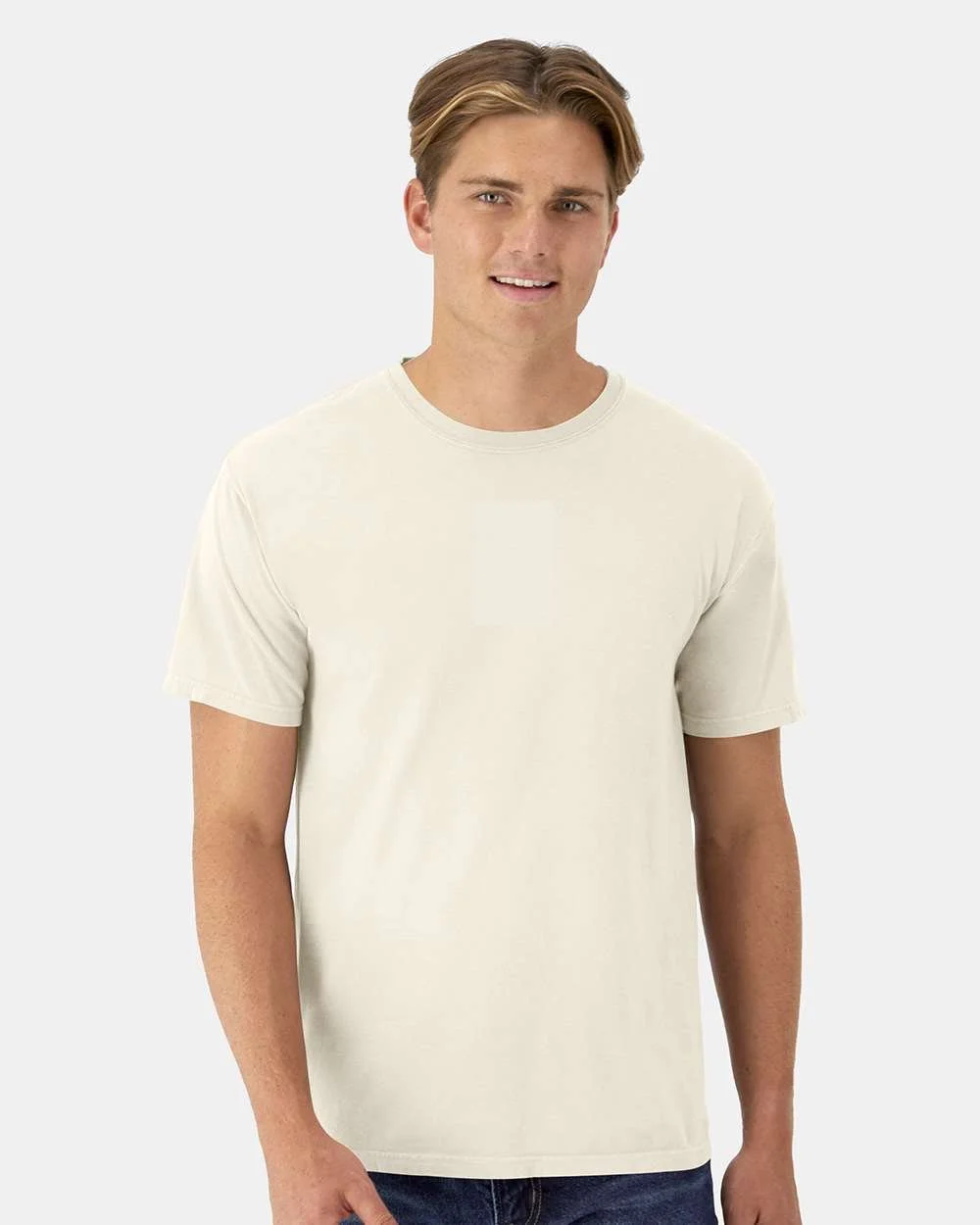 ComfortWash_by_Hanes_GDH100_Parchment_Front_High_Model.jpg