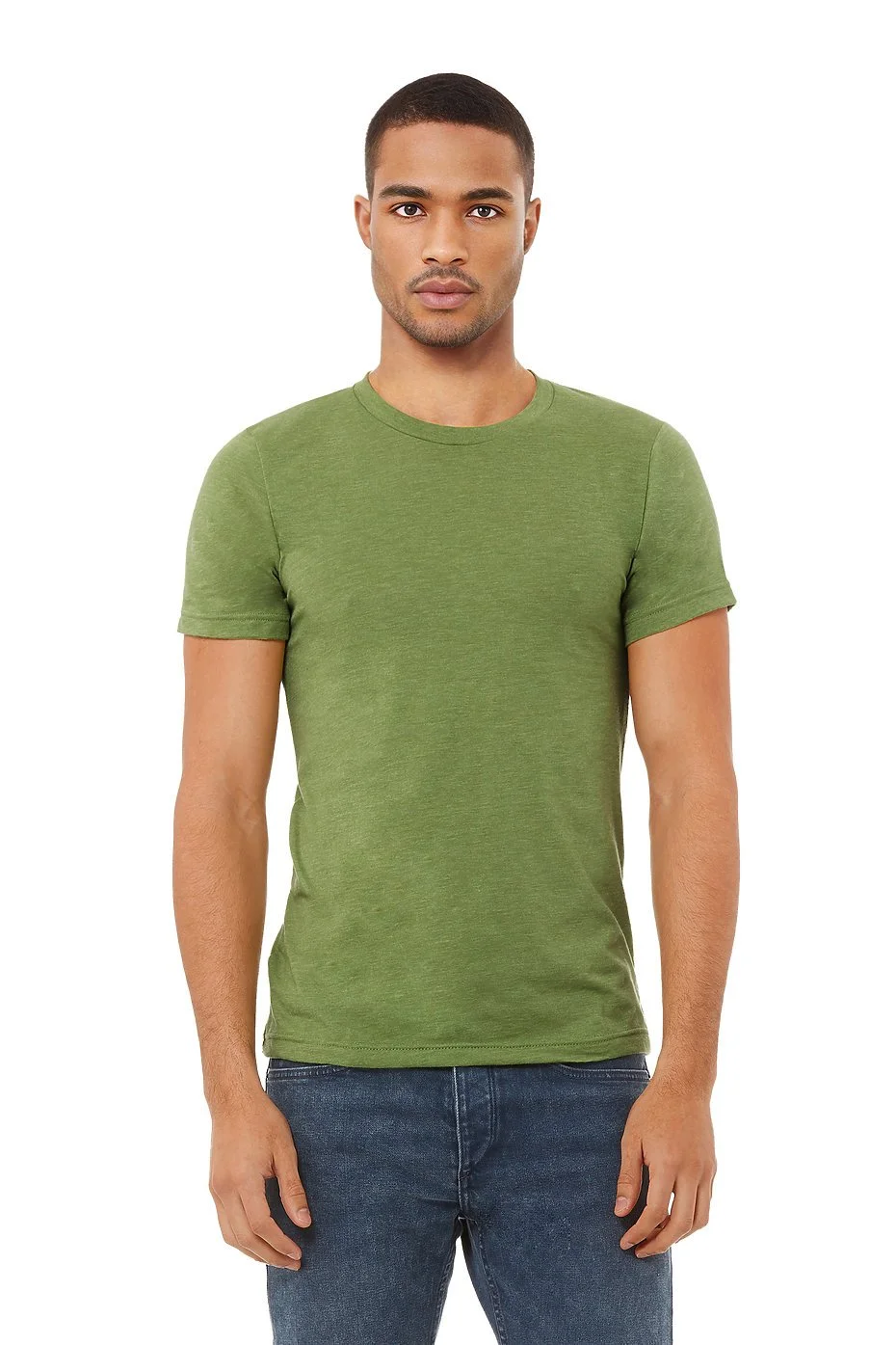 BELLA_+_CANVAS_3001CVC_Heather Green_Front_High_Model.jpg