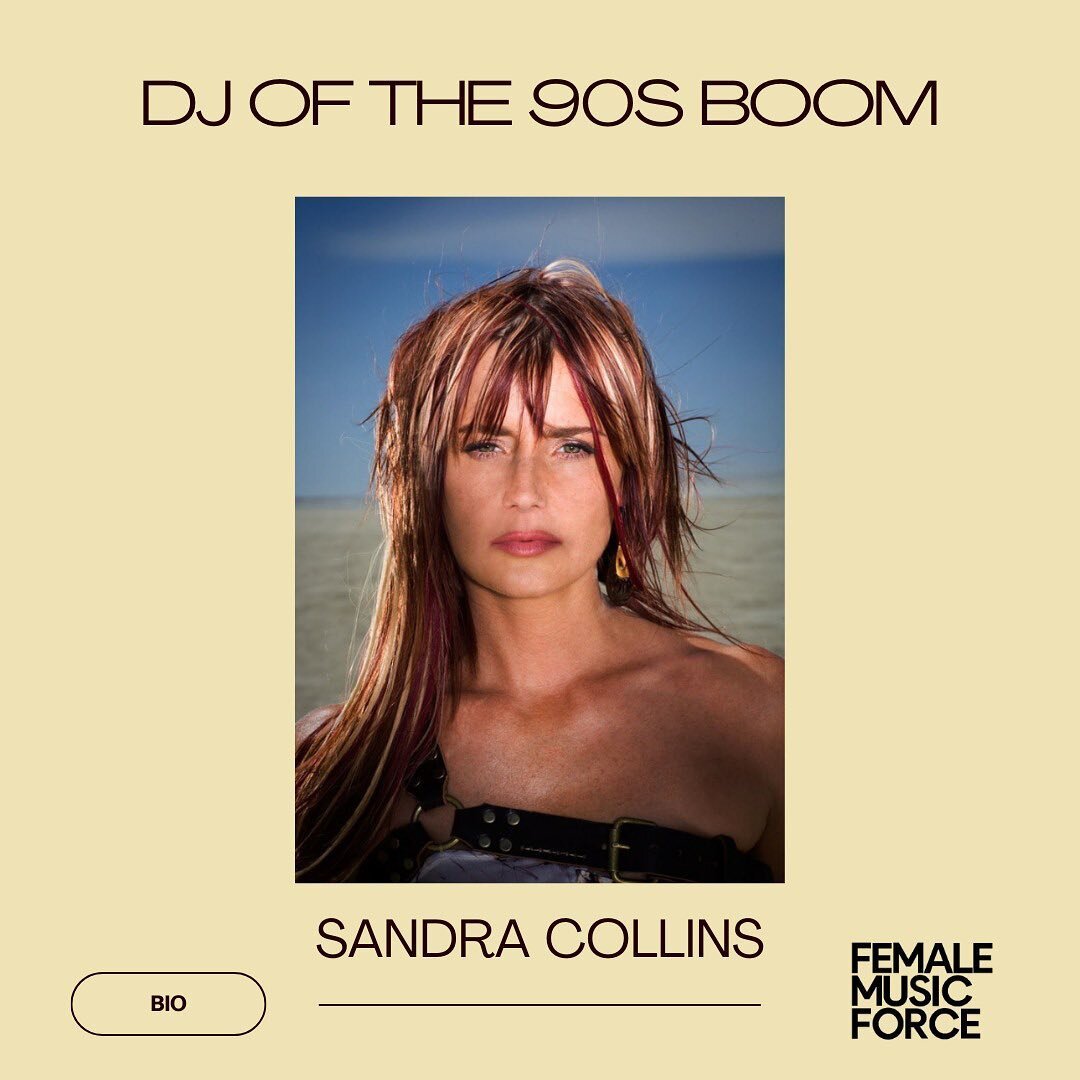 A few months before the first Coachella, Woodstock '99 hit New York and became a symbol of everything that could go wrong at a music festival. That aside, Sandra Collins was one of the handful of DJs to play the rock-oriented event. Her bio still men