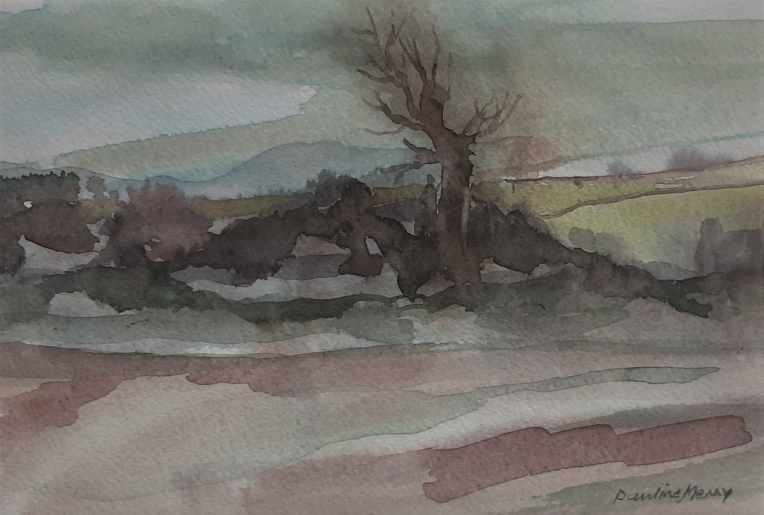 Barniskey, Evening Tree Forms, 1980