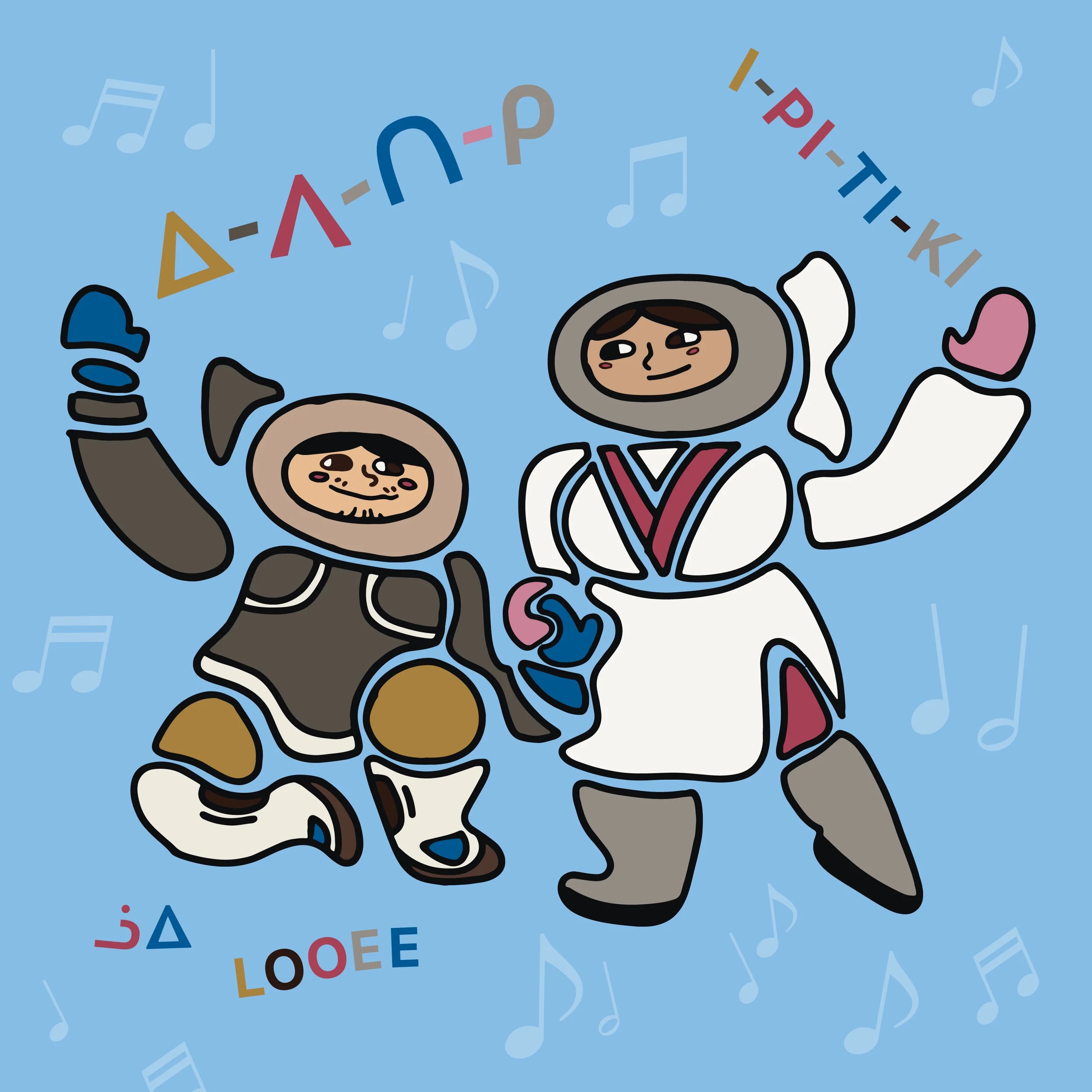 Welcomesign Inuktitut Renowned Inuk Artist Releases Inuktitut Children’s Album and Colouring Book