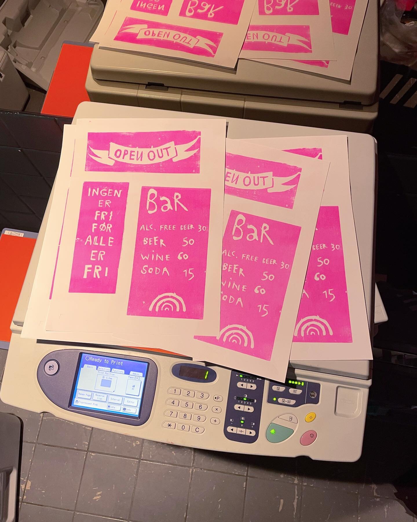 Troms&oslash; folk! Check out @openoutfestival &acute;s program, opening today at 18!!!! 

I&rsquo;m so excited to be part of it and will run two intro to riso printing workshops in collaboration with @mondo_books (free of charge, registration needed