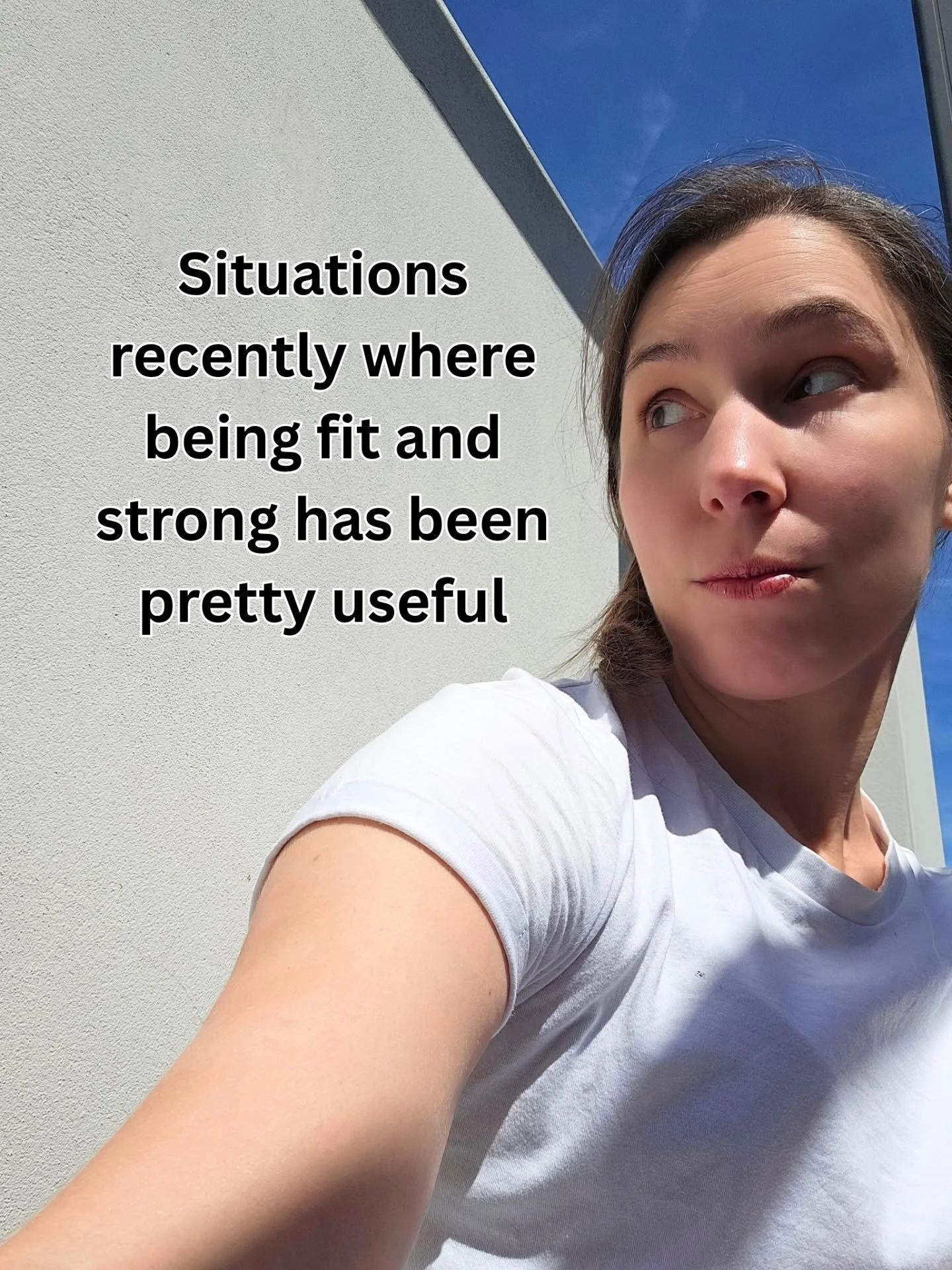 Granted, some of this is not your typical day to day activity, but that's kind of the point - you never know when you might have to move a load of heavy stuff or become a human ambulance.

#strongmum #toddlermum #fitmum #boymum