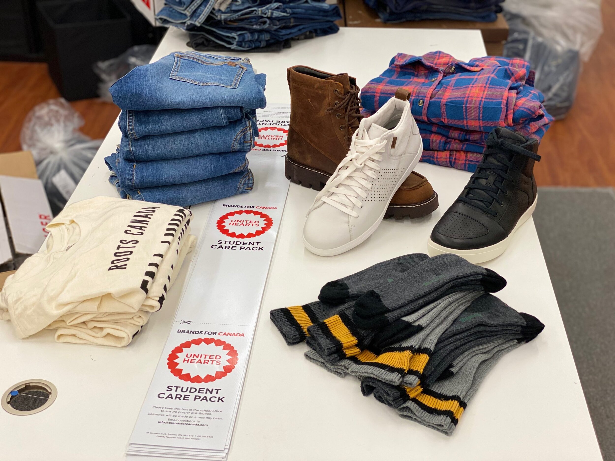 United Hearts Partnership with Roots Stores from West to East Coast